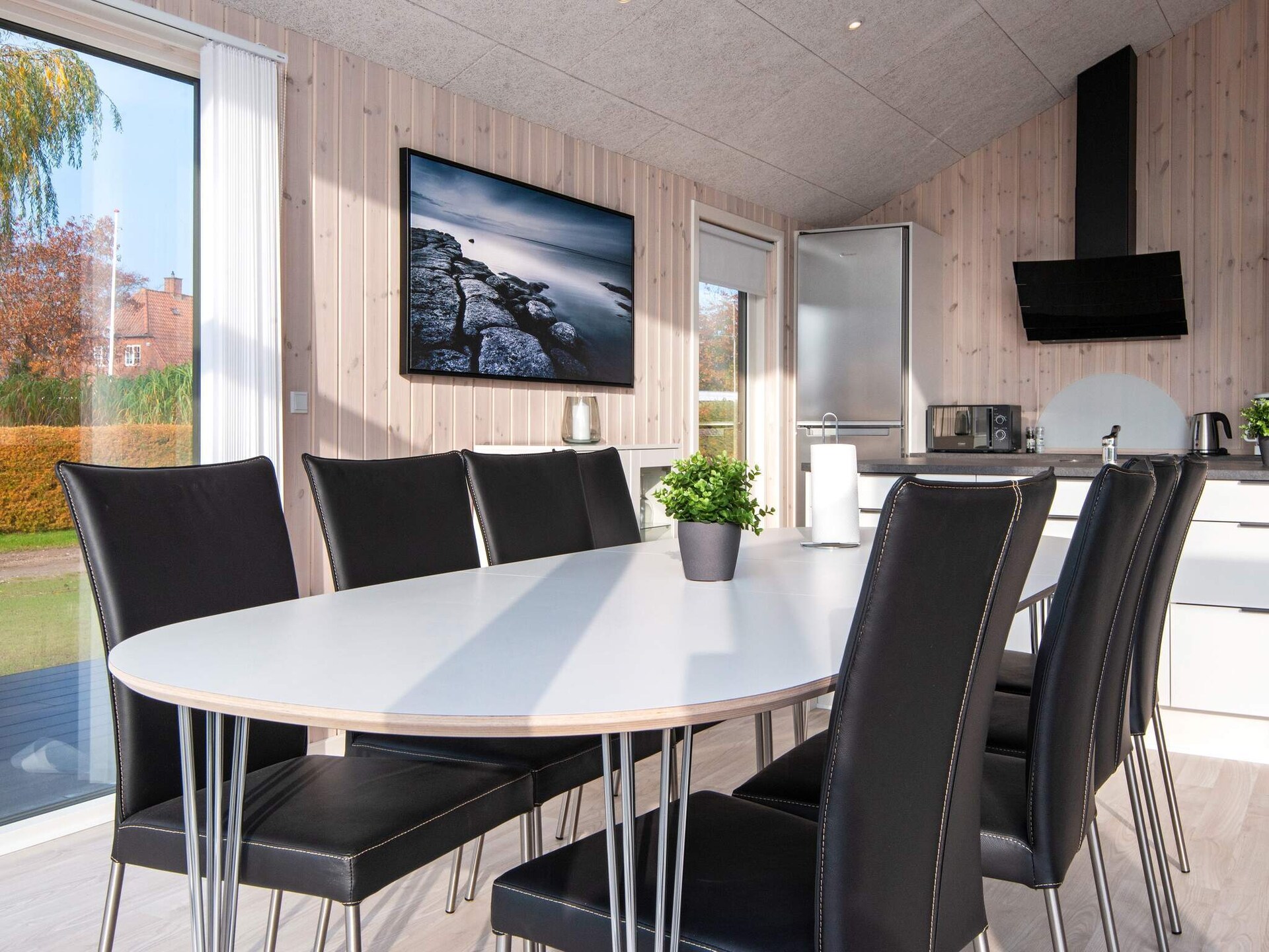 Modern vakantiehuis met whirlpool en sauna op 150 meter van het strand in Børkop - foto 19