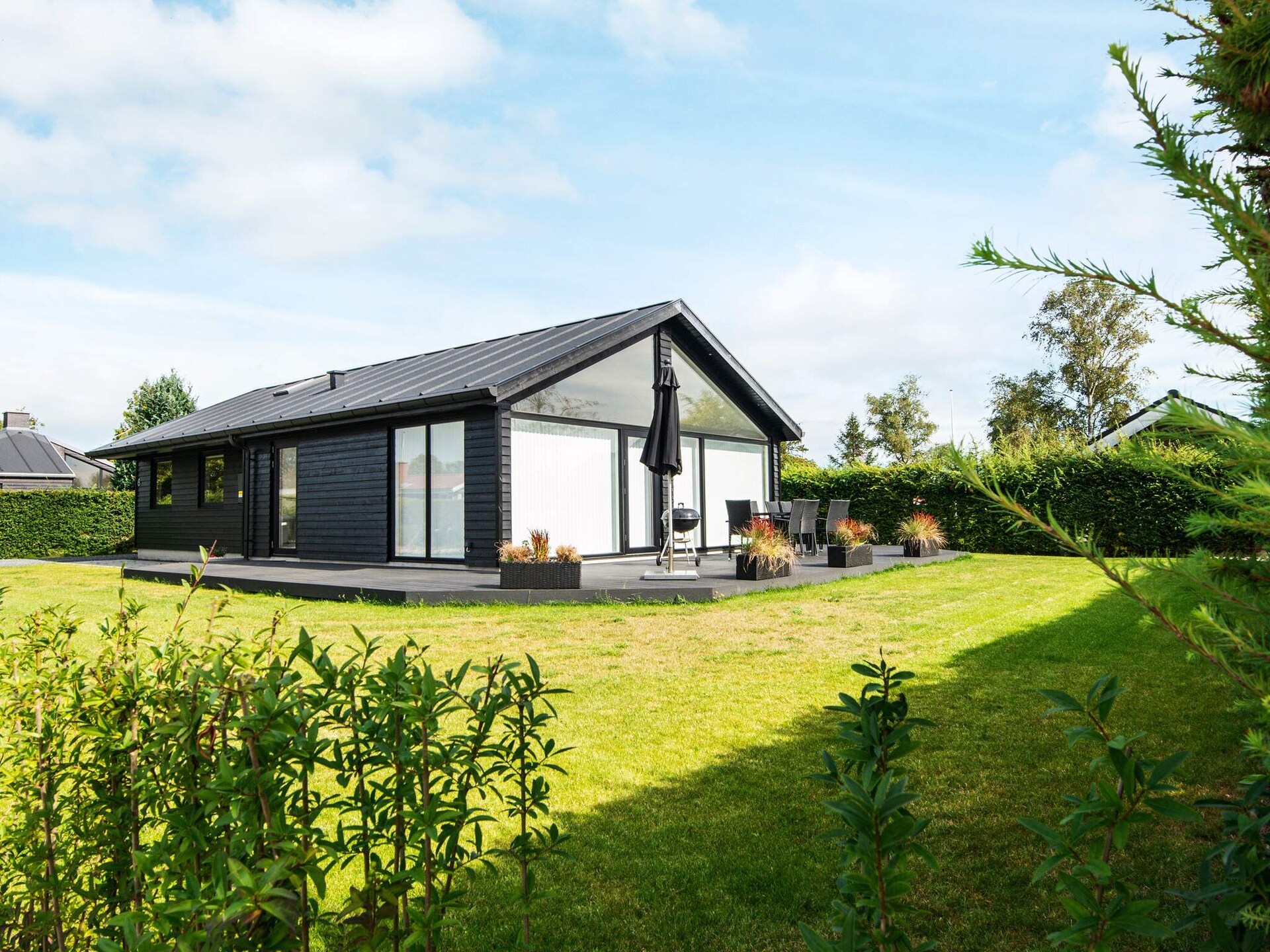 Modern vakantiehuis met whirlpool en sauna op 150 meter van het strand in Børkop - foto 38