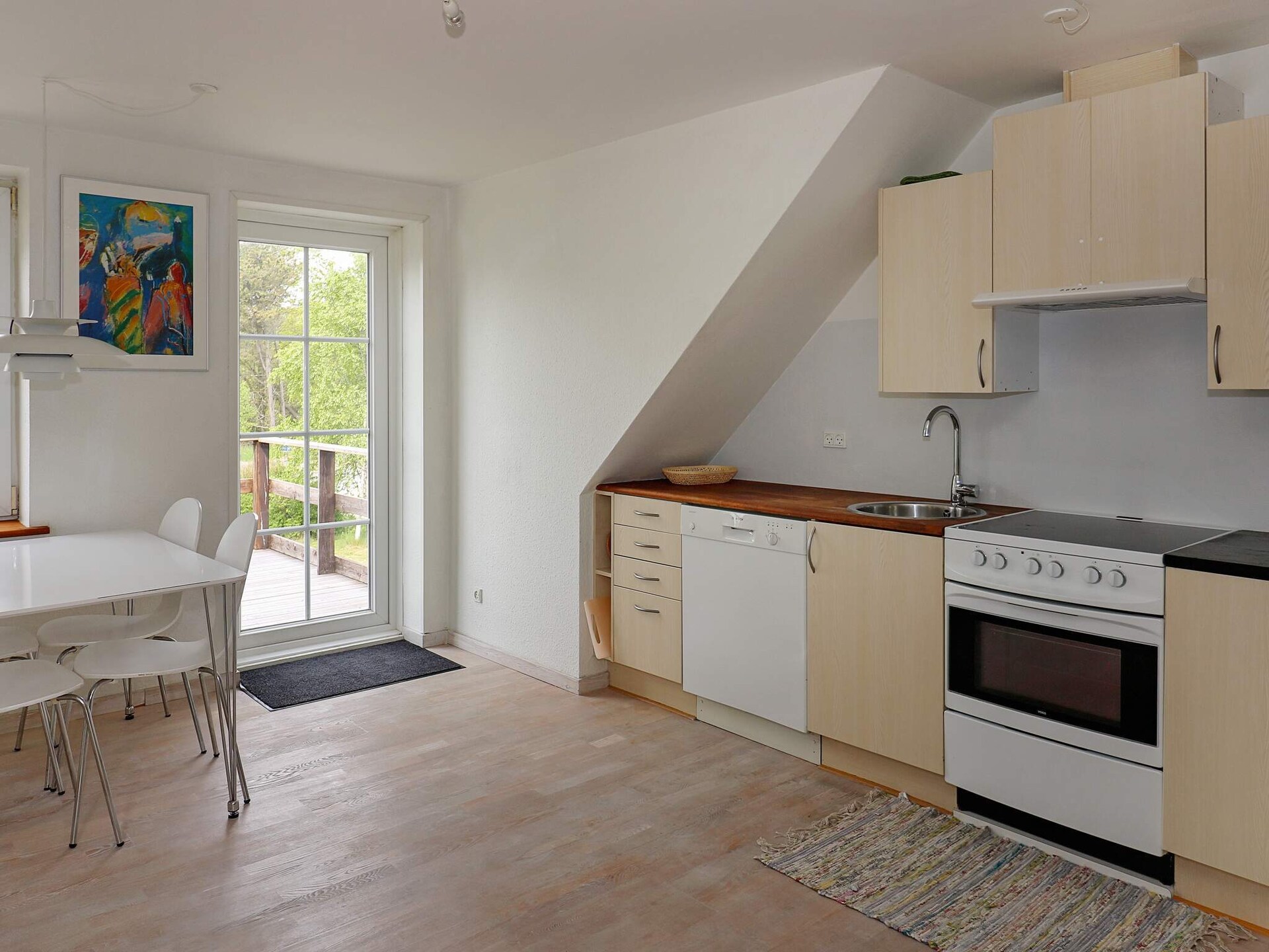 Licht appartement met twee balkons en zeezicht op 200 meter van strand - foto 33
