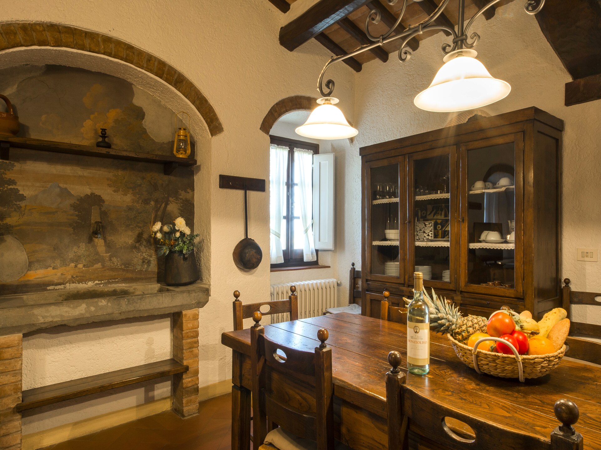 Ruime Toscaanse boerderij in de bossen bij Castelfiorentino voor 7 personen - foto 12