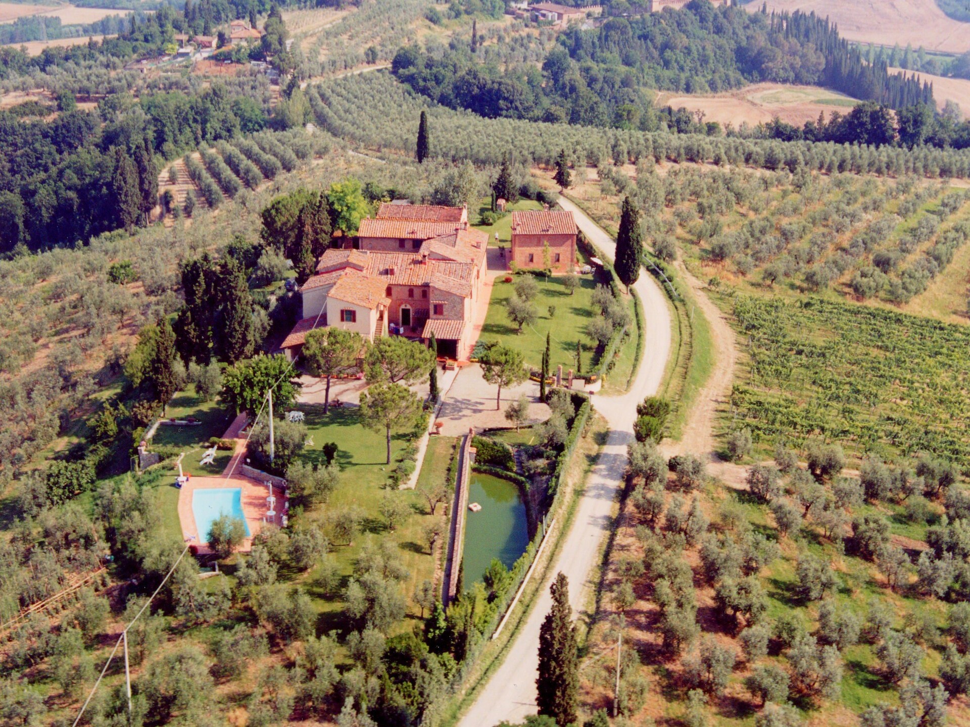 Ruime Toscaanse boerderij in de bossen bij Castelfiorentino voor 7 personen - foto 40