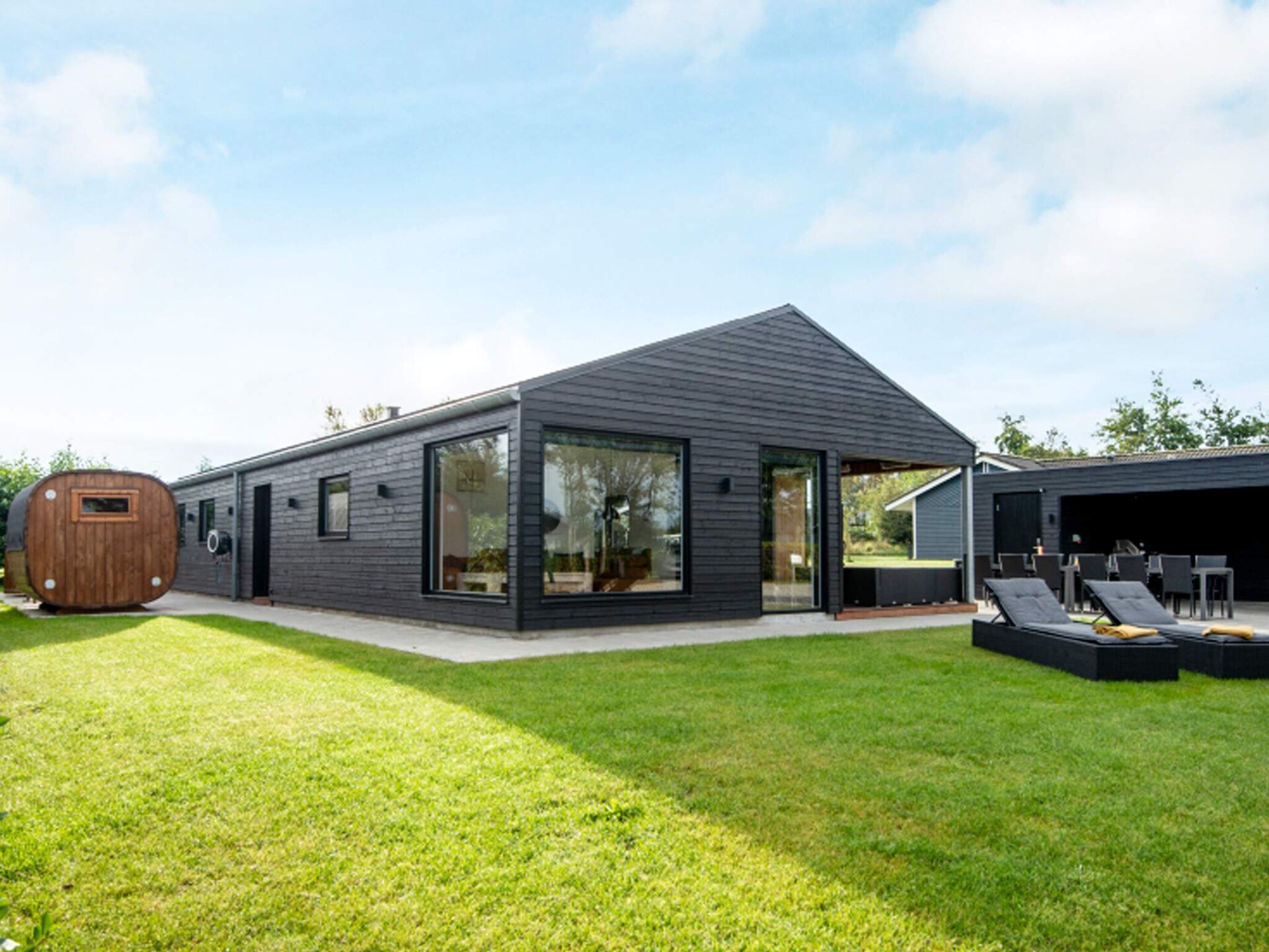Architectonisch vakantiehuis met fjordzicht, sauna en whirlpool bij Vinderup - foto 50