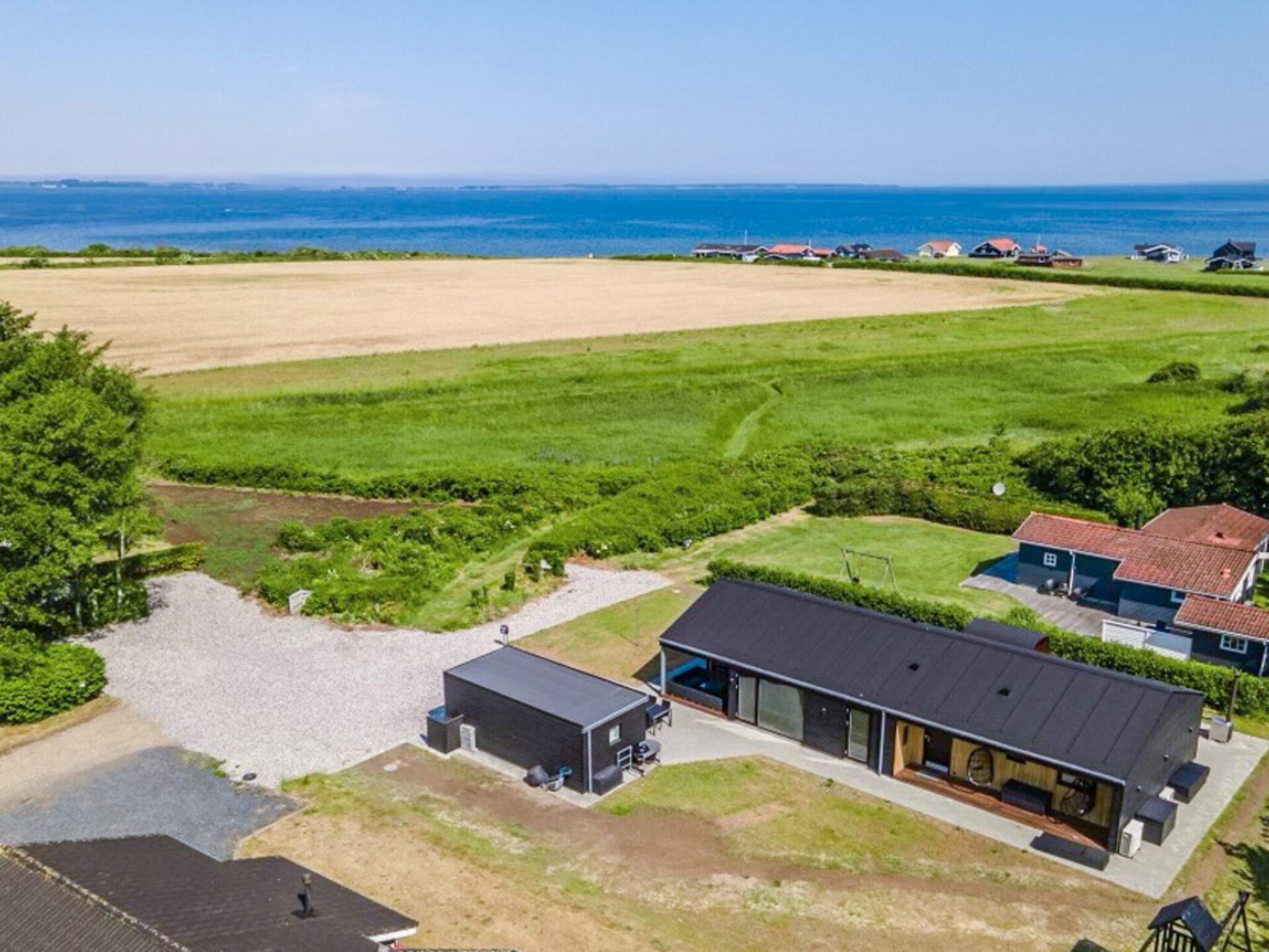 Architectonisch vakantiehuis met fjordzicht, sauna en whirlpool bij Vinderup - foto 8
