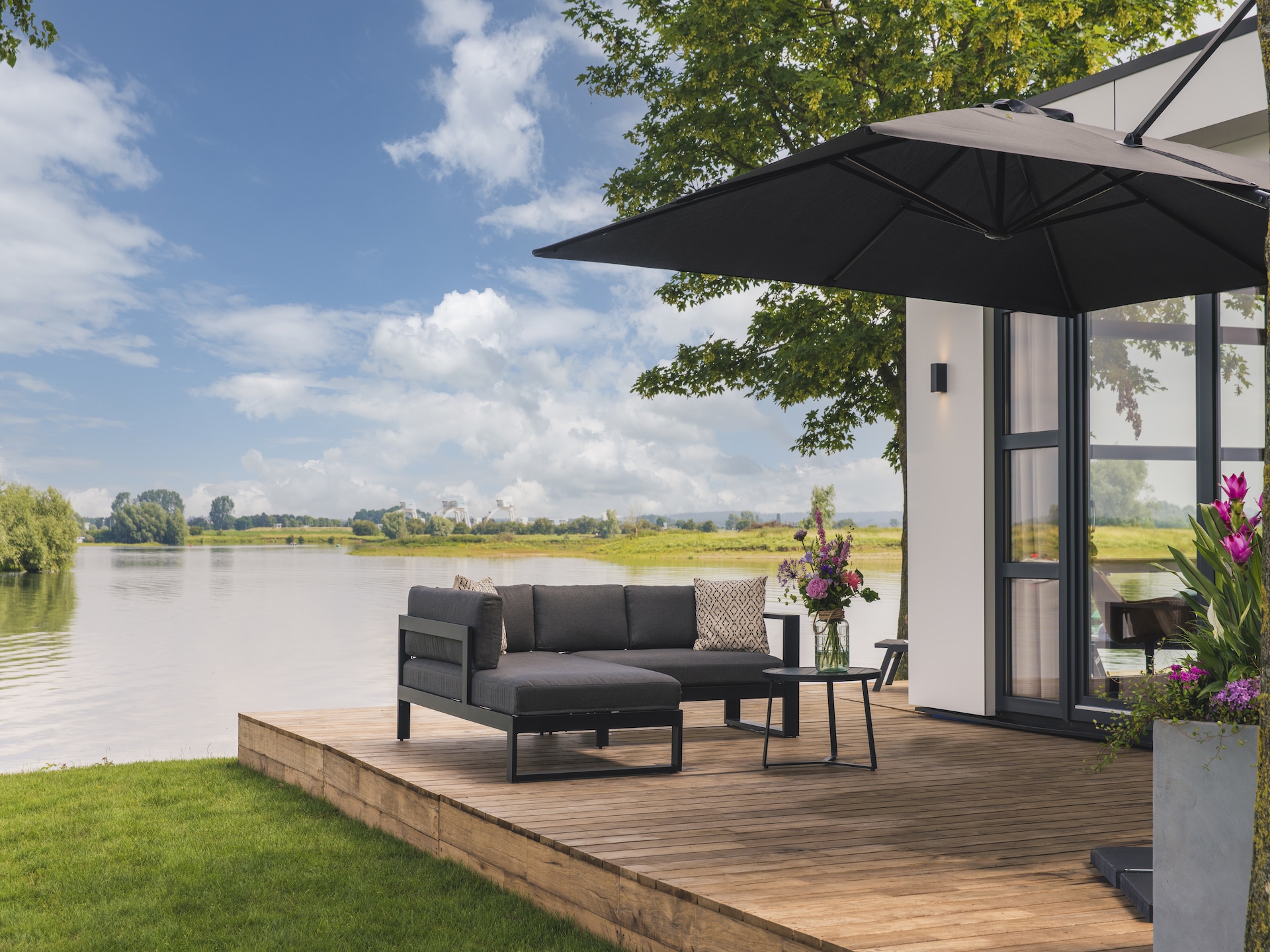Vrijstaand vakantiehuis met rivierzicht in MarinaPark Bad Nederrijn - foto 13