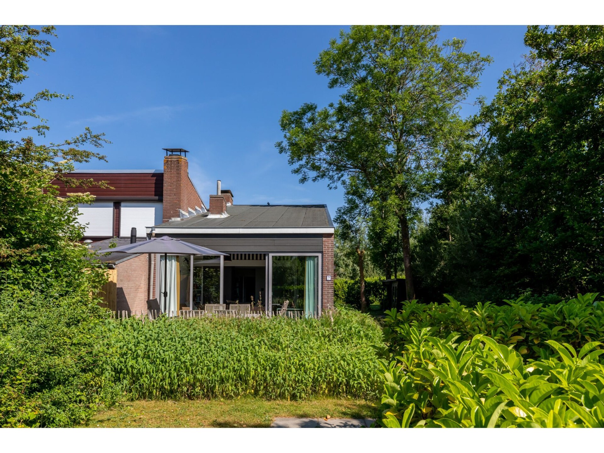 Vrijstaand vakantiehuis met grote tuin op 5 minuten van strand Nieuwvlietbad - foto 14