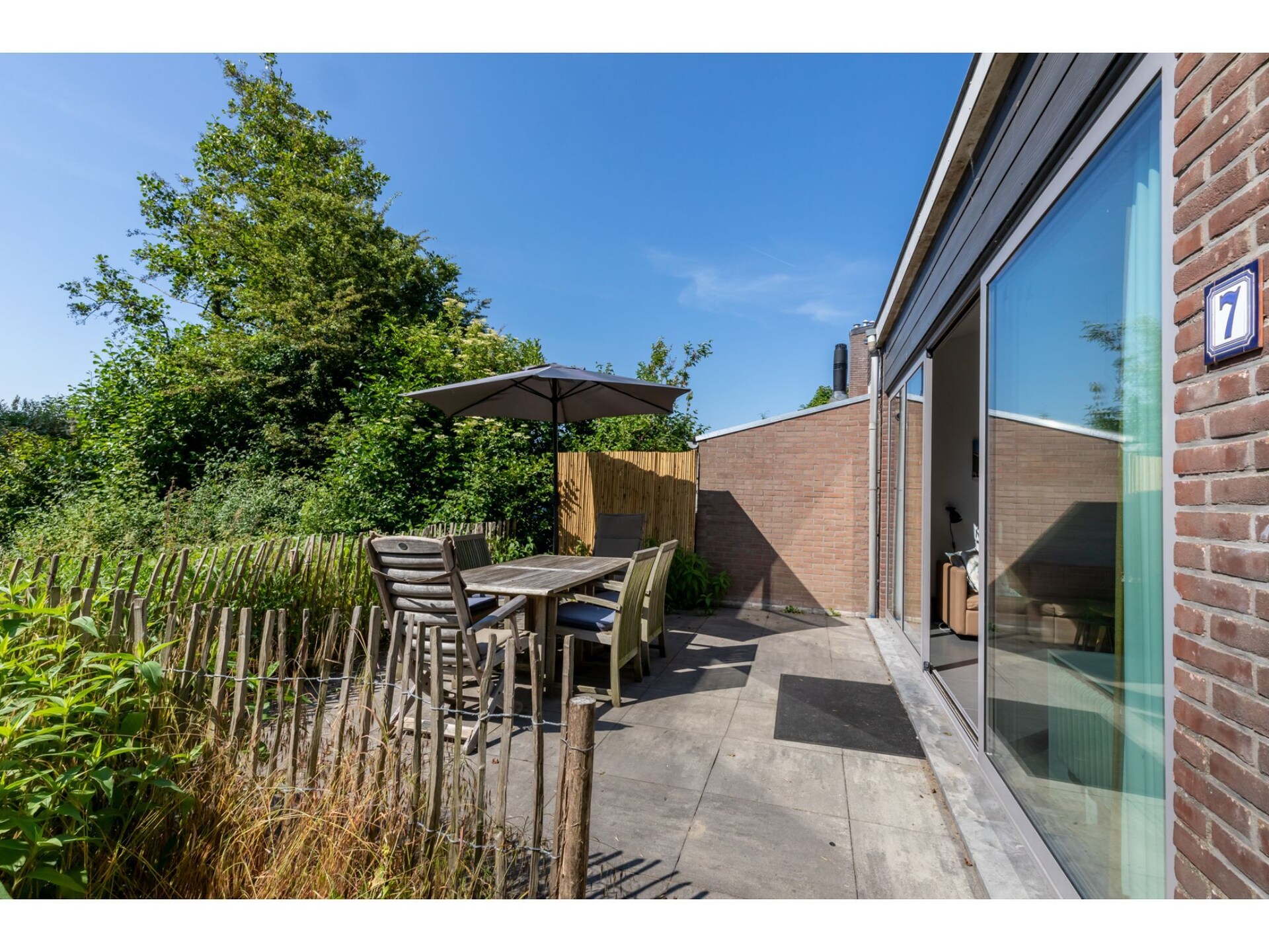 Vrijstaand vakantiehuis met grote tuin op 5 minuten van strand Nieuwvlietbad - foto 8