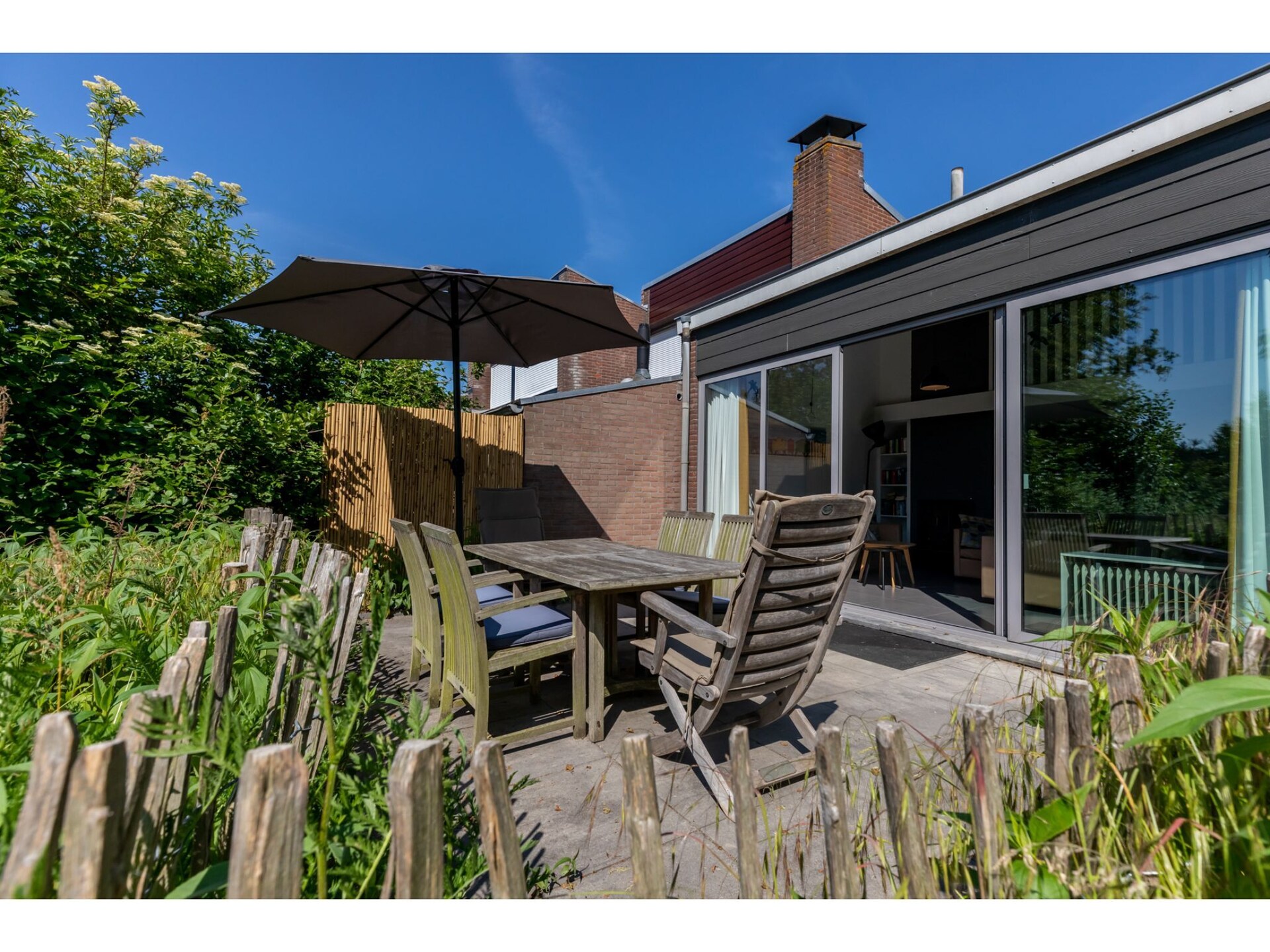 Vrijstaand vakantiehuis met grote tuin op 5 minuten van strand Nieuwvlietbad - foto 10