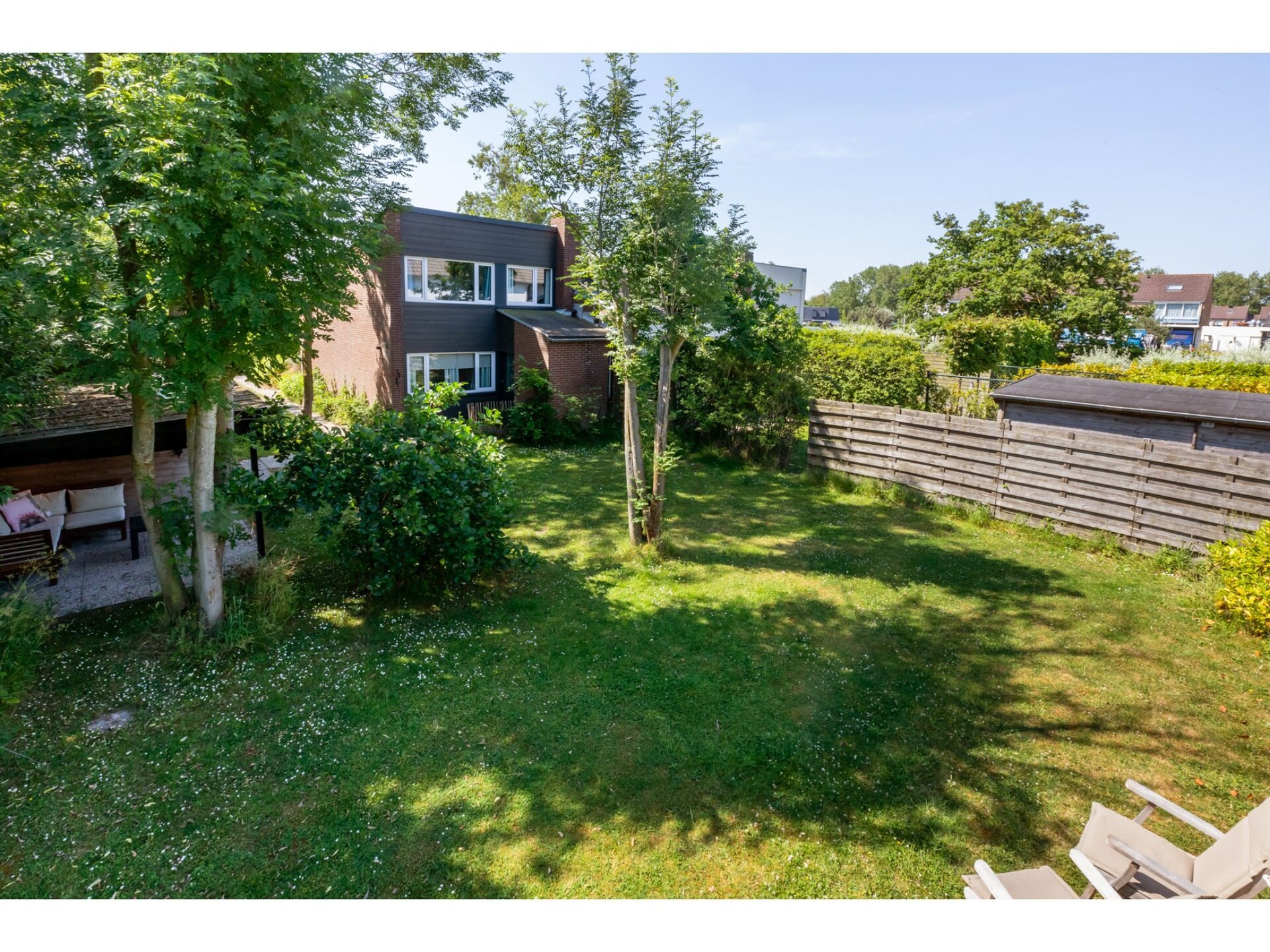 Vrijstaand vakantiehuis met grote tuin op 5 minuten van strand Nieuwvlietbad - foto 19
