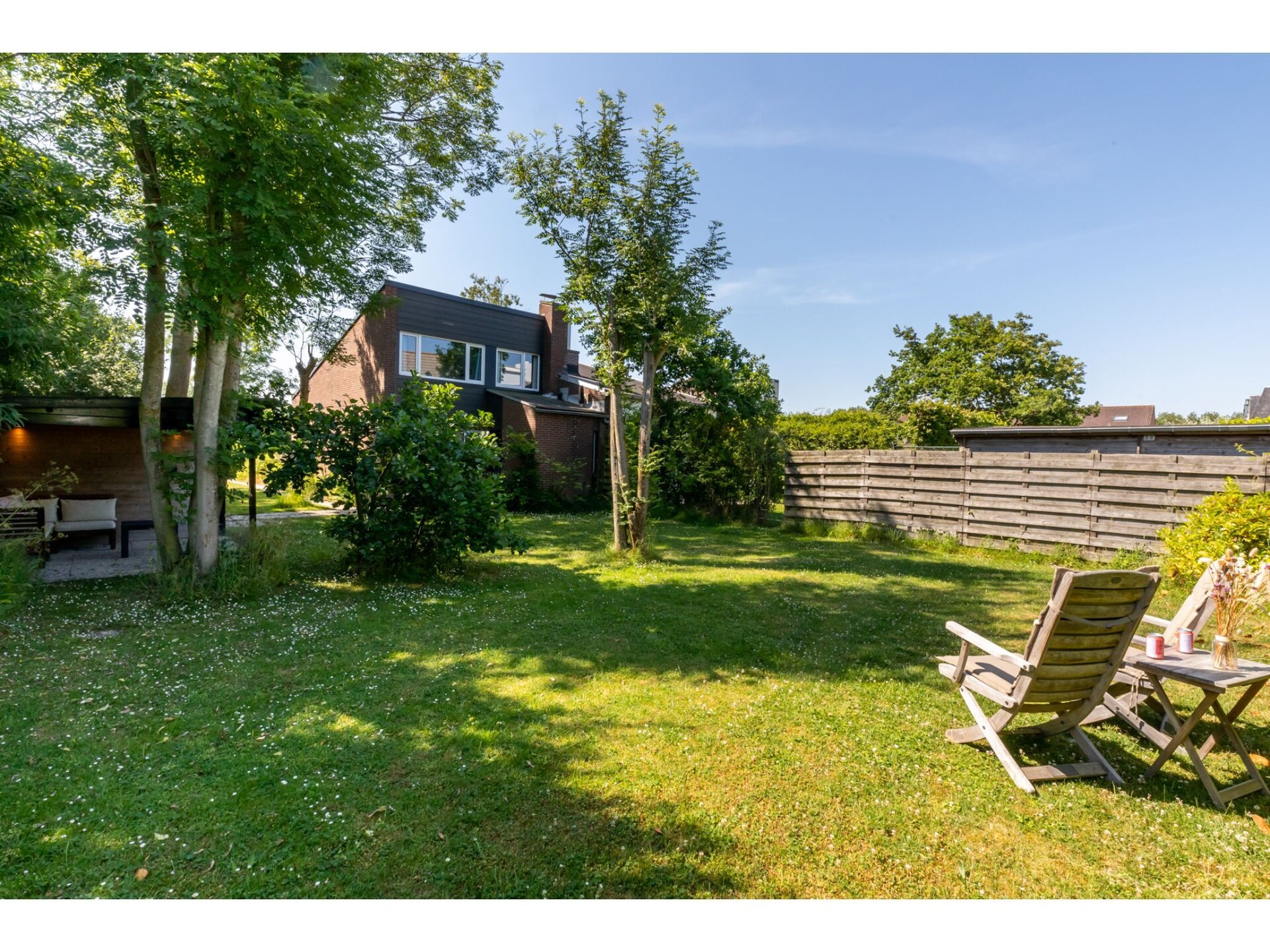 Vrijstaand vakantiehuis met grote tuin op 5 minuten van strand Nieuwvlietbad - foto 20
