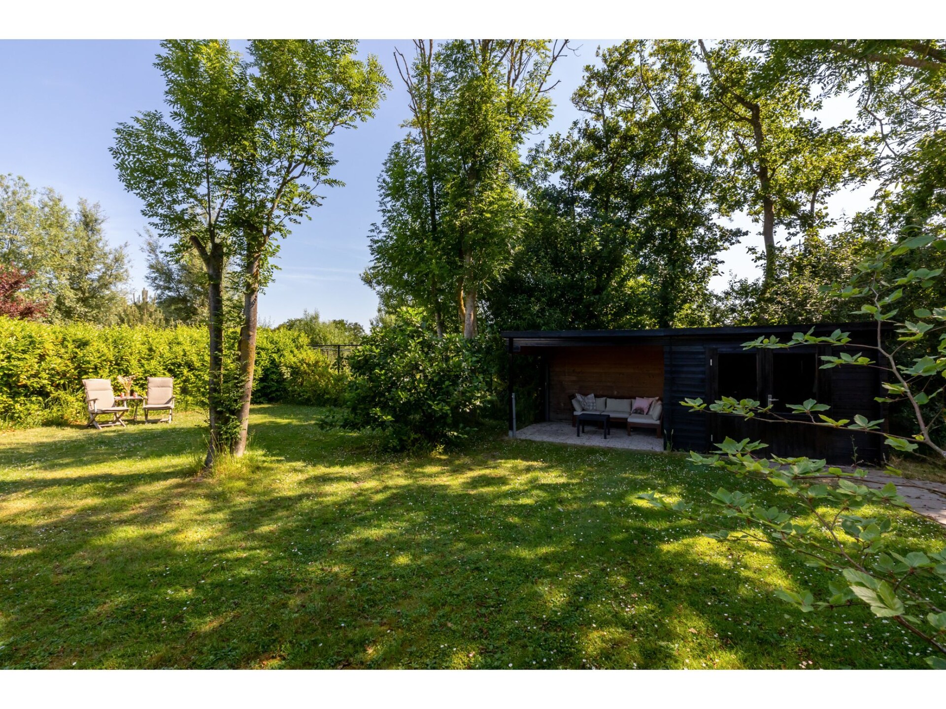 Vrijstaand vakantiehuis met grote tuin op 5 minuten van strand Nieuwvlietbad - foto 21