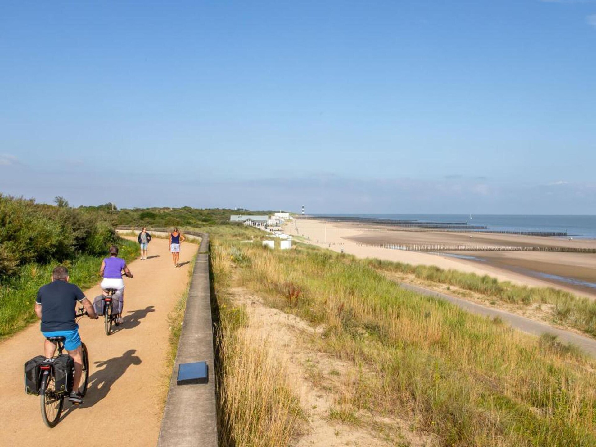 Vrijstaand vakantiehuis met grote tuin op 5 minuten van strand Nieuwvlietbad - foto 35