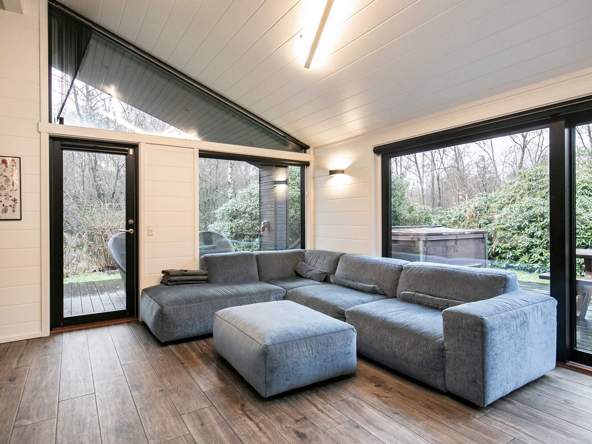 Lichtrijk vakantiehuis met whirlpool en panoramisch boszicht bij Bogense - foto 19