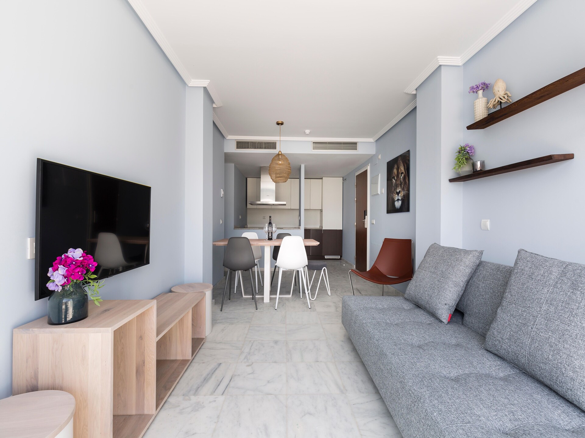 Licht appartement met zwembadzicht en terras nabij strand El Campello - foto 1