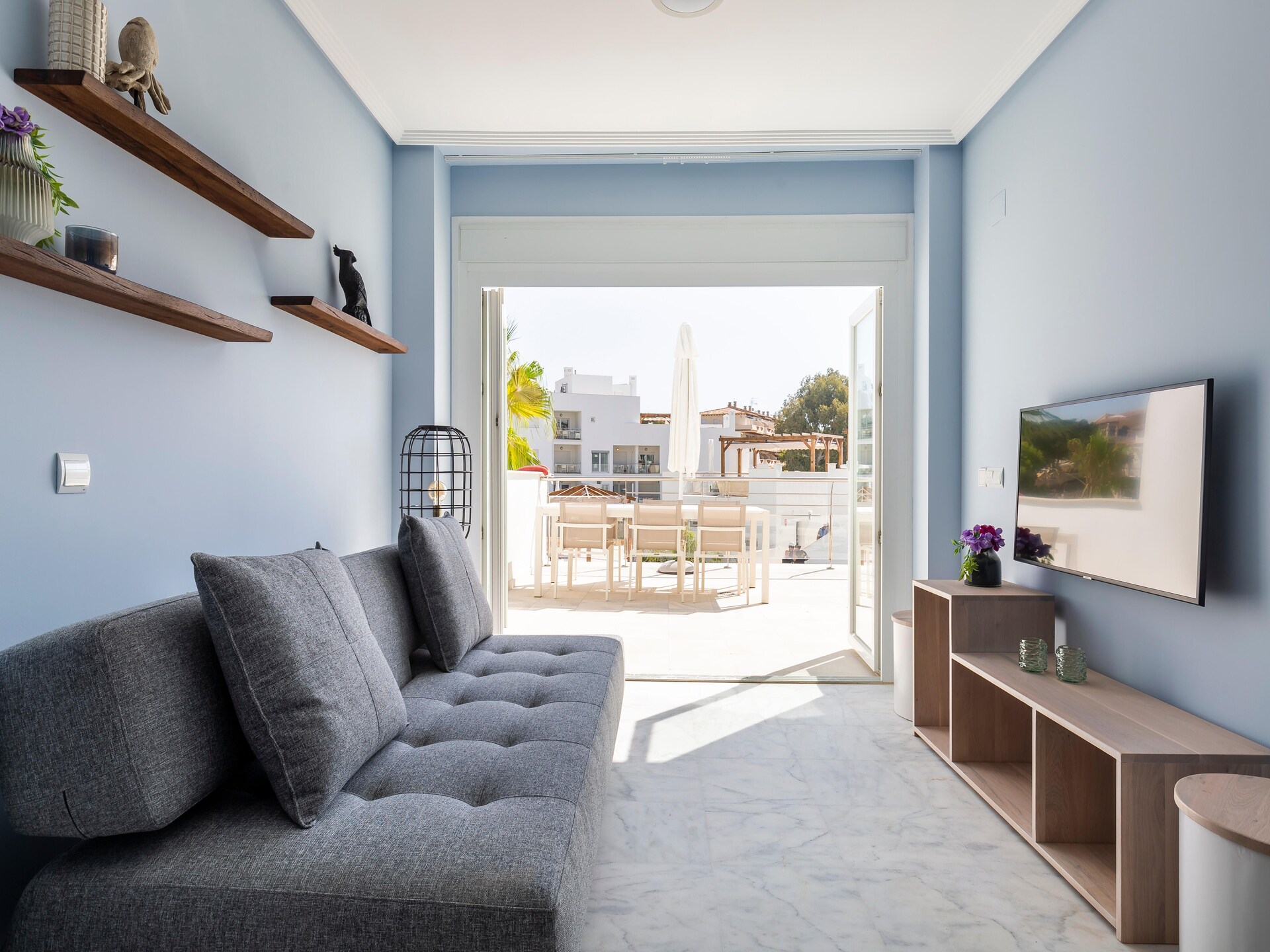 Licht appartement met zwembadzicht en terras nabij strand El Campello - foto 13
