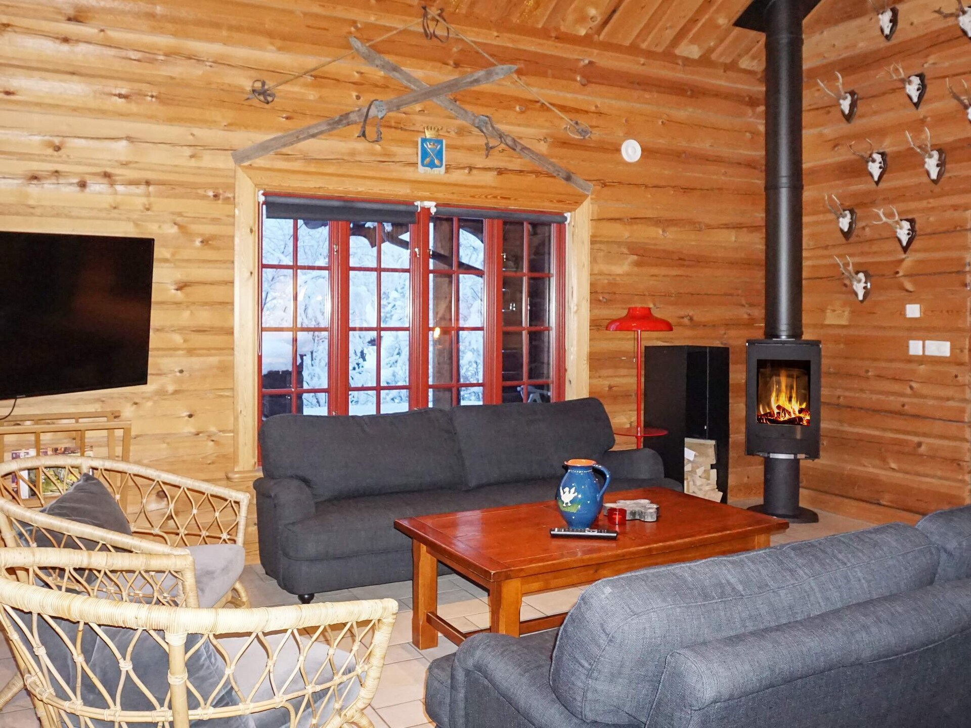 Ruim vakantiehuis in Sälen met panoramisch bergzicht - foto 3