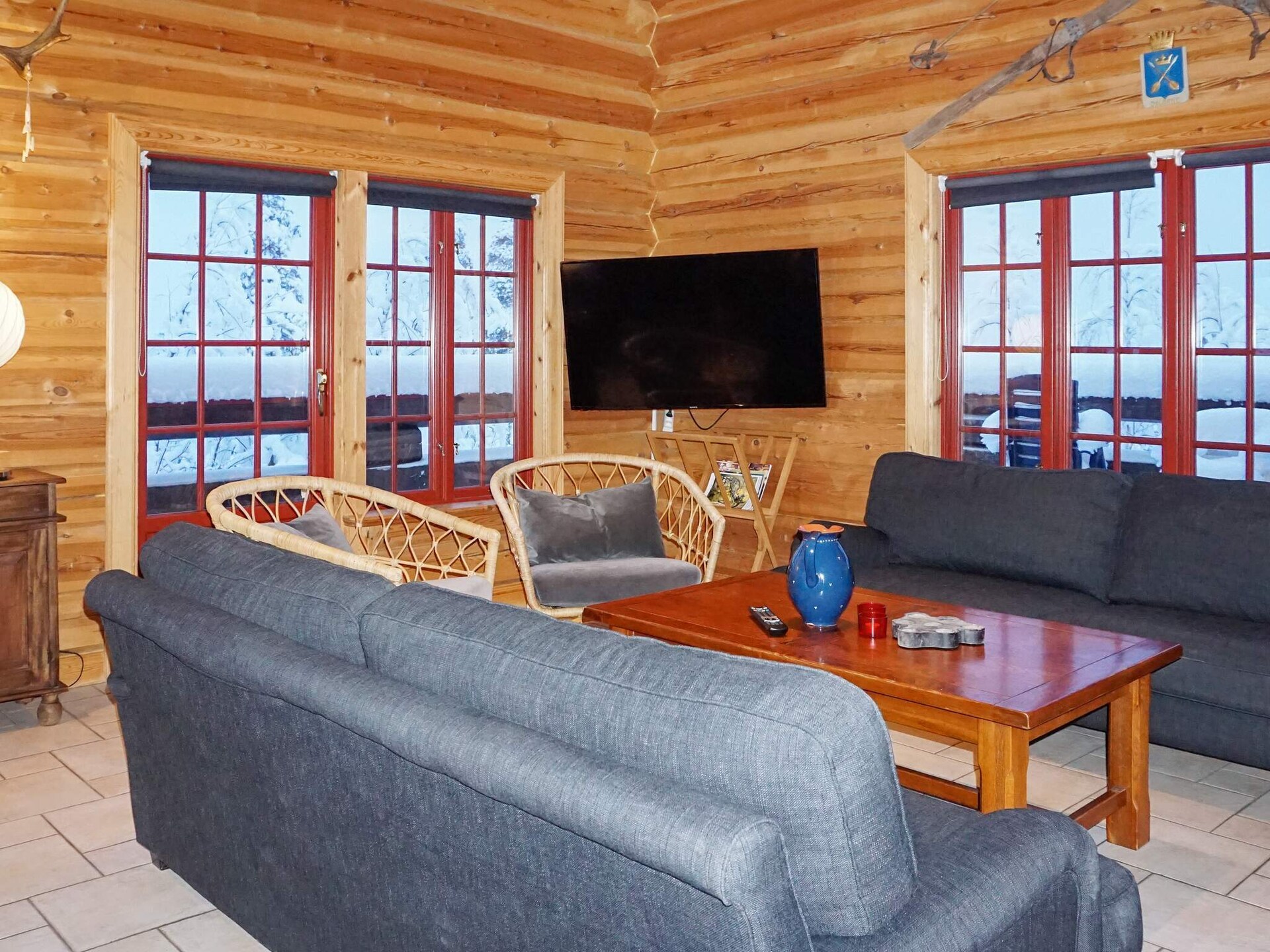 Ruim vakantiehuis in Sälen met panoramisch bergzicht - foto 4
