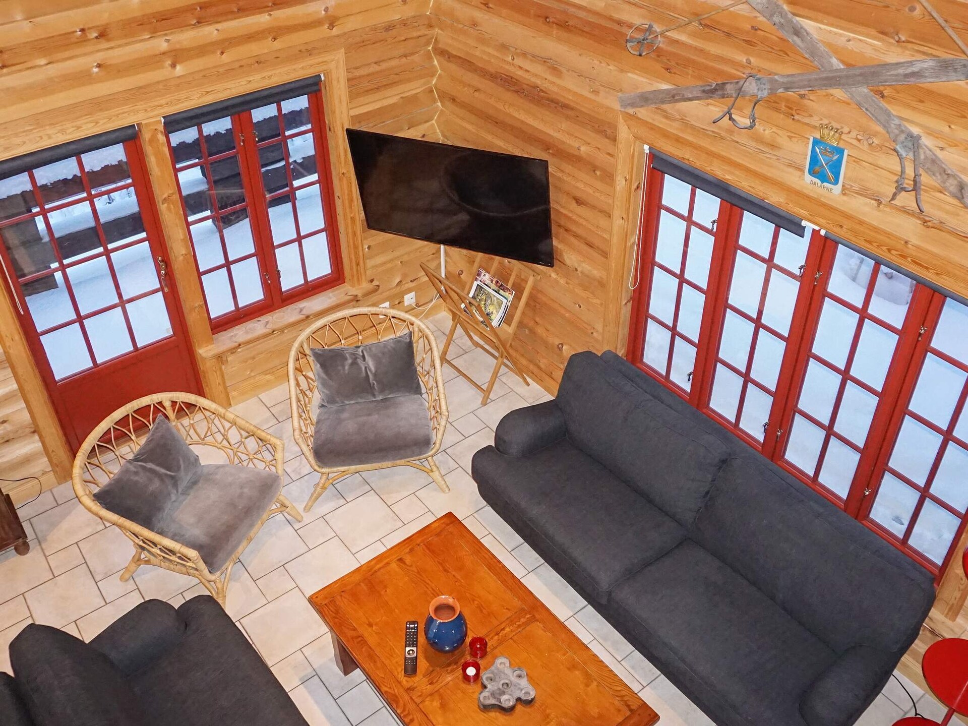 Ruim vakantiehuis in Sälen met panoramisch bergzicht - foto 5