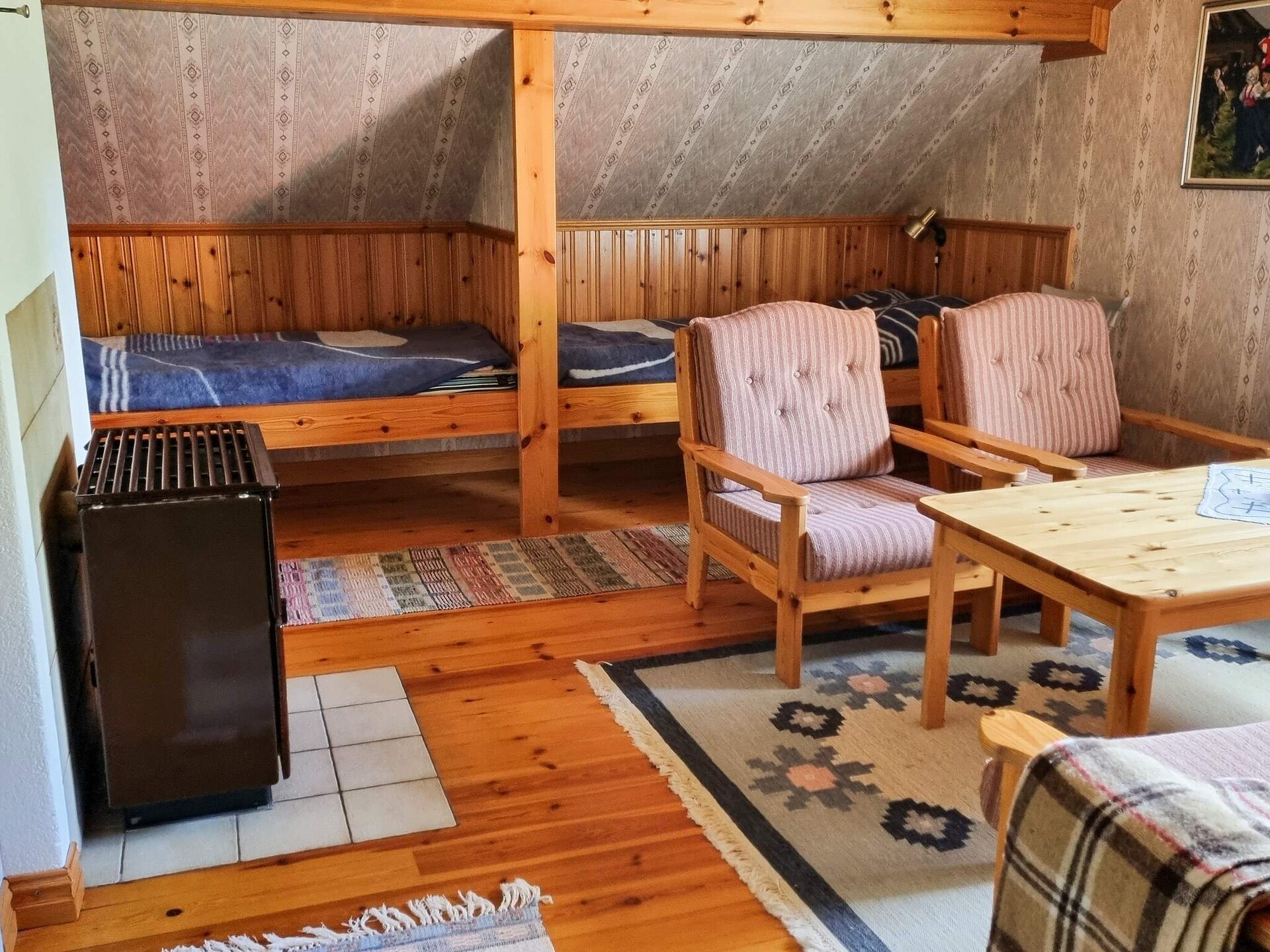 Authentiek Zweeds vakantiehuis aan de golfbaan in Järvsö, 4 personen - foto 12
