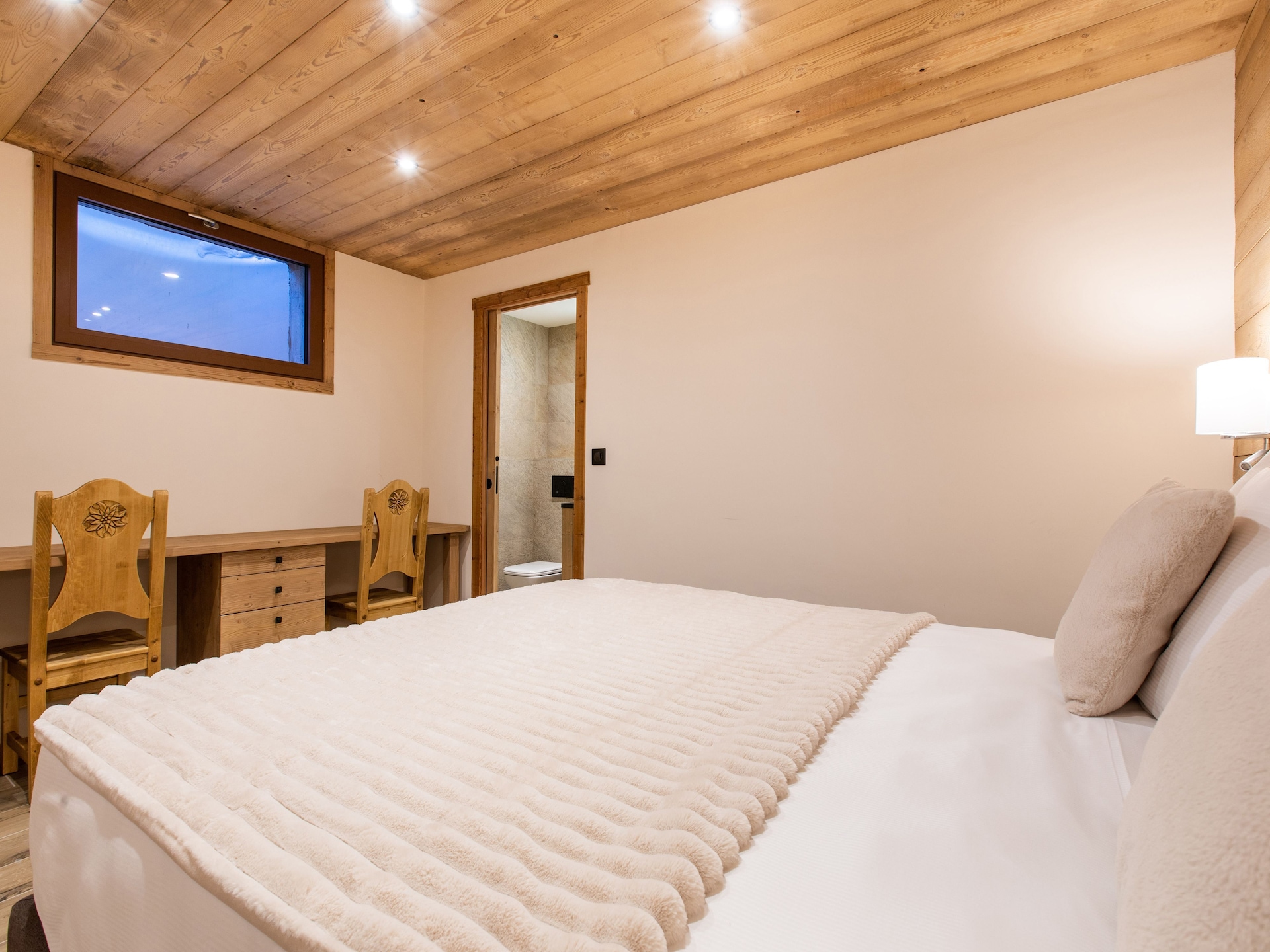 Chalet Le KB: Luxe voor 18 personen direct aan de piste in Champagny - foto 13