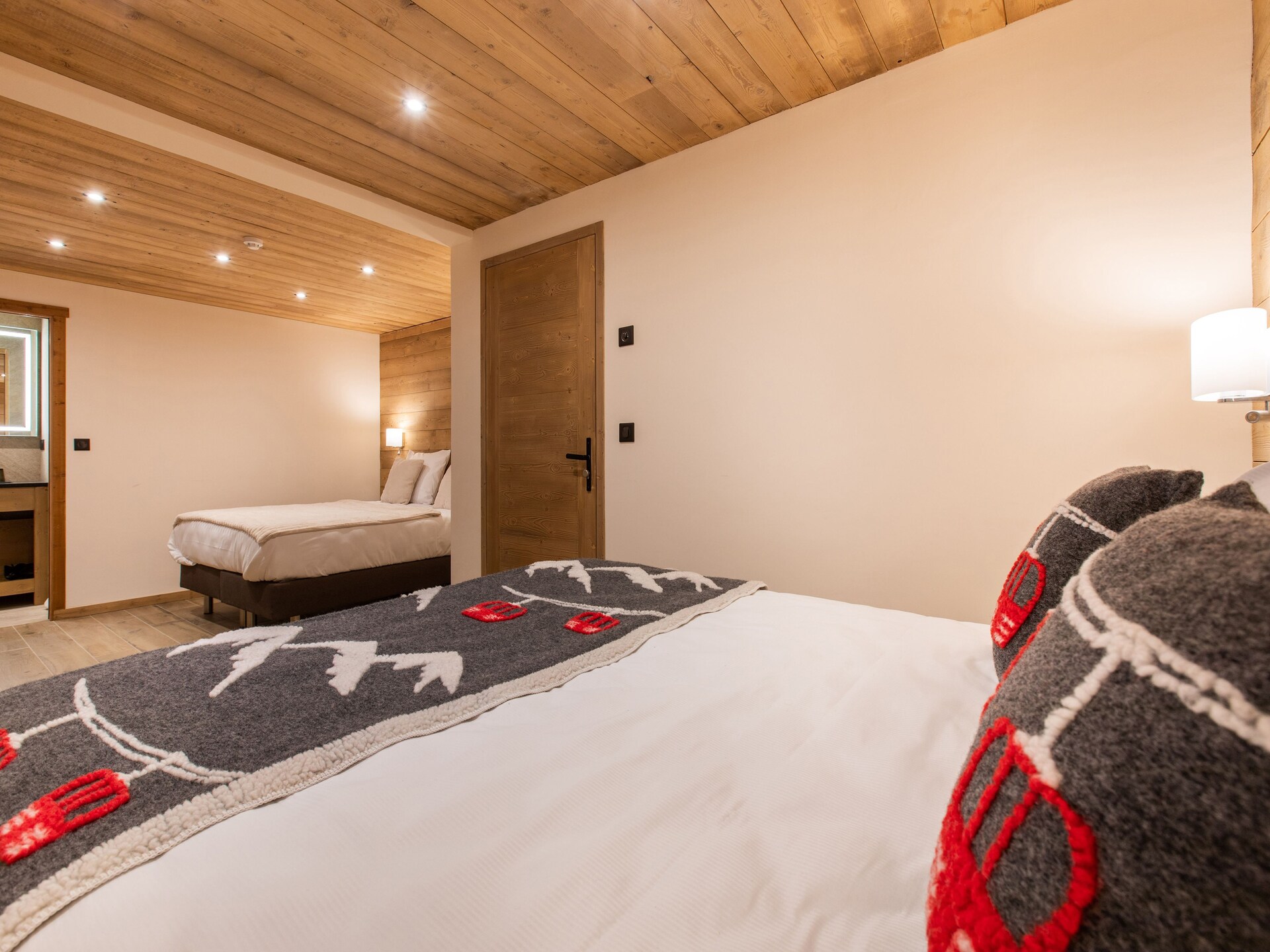 Chalet Le KB: Luxe voor 18 personen direct aan de piste in Champagny - foto 15