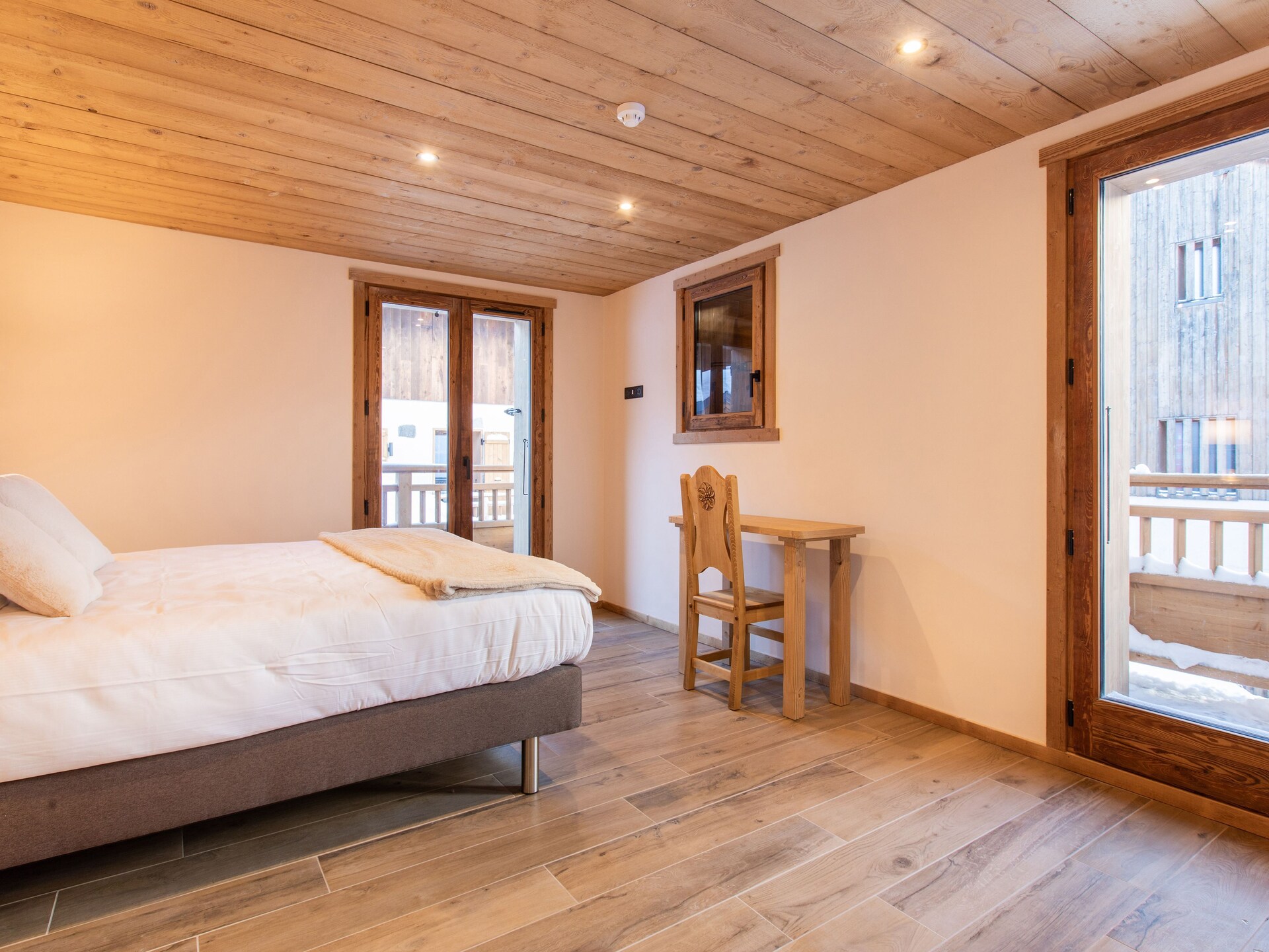Chalet Le KB: Luxe voor 18 personen direct aan de piste in Champagny - foto 18
