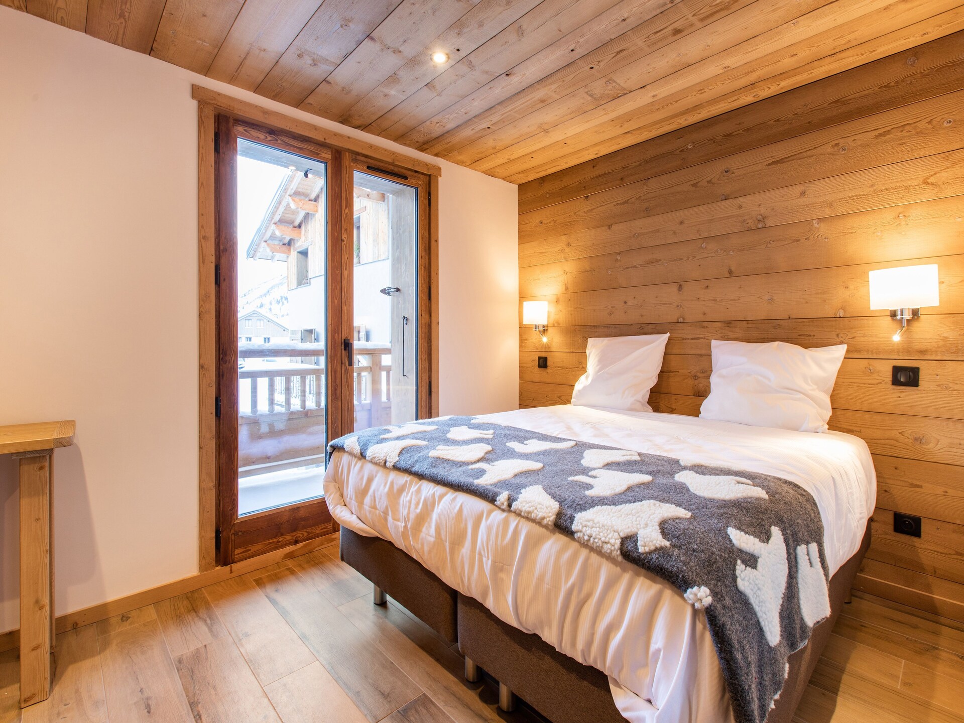 Chalet Le KB: Luxe voor 18 personen direct aan de piste in Champagny - foto 19