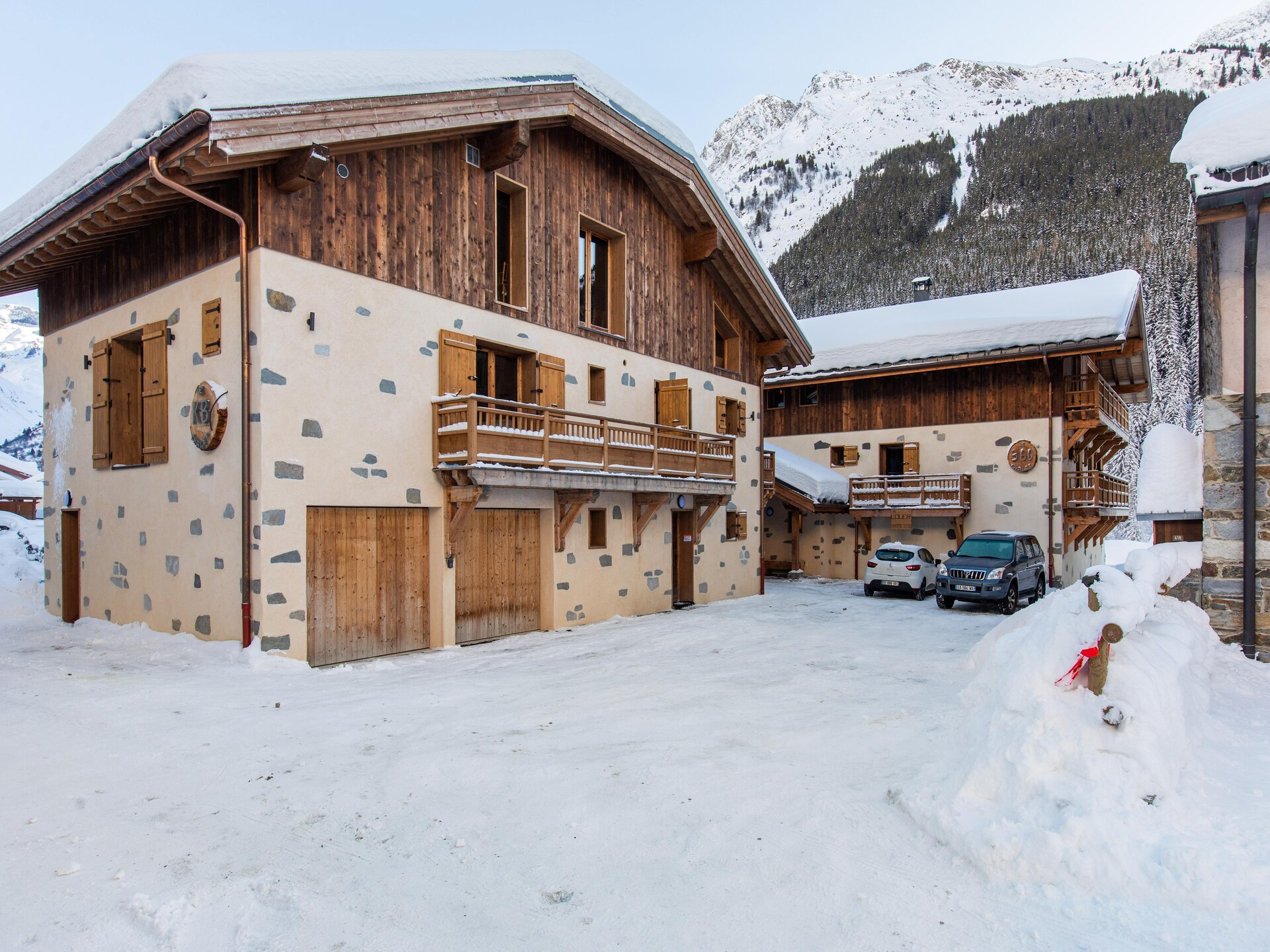 Chalet Le KB: Luxe voor 18 personen direct aan de piste in Champagny - foto 31