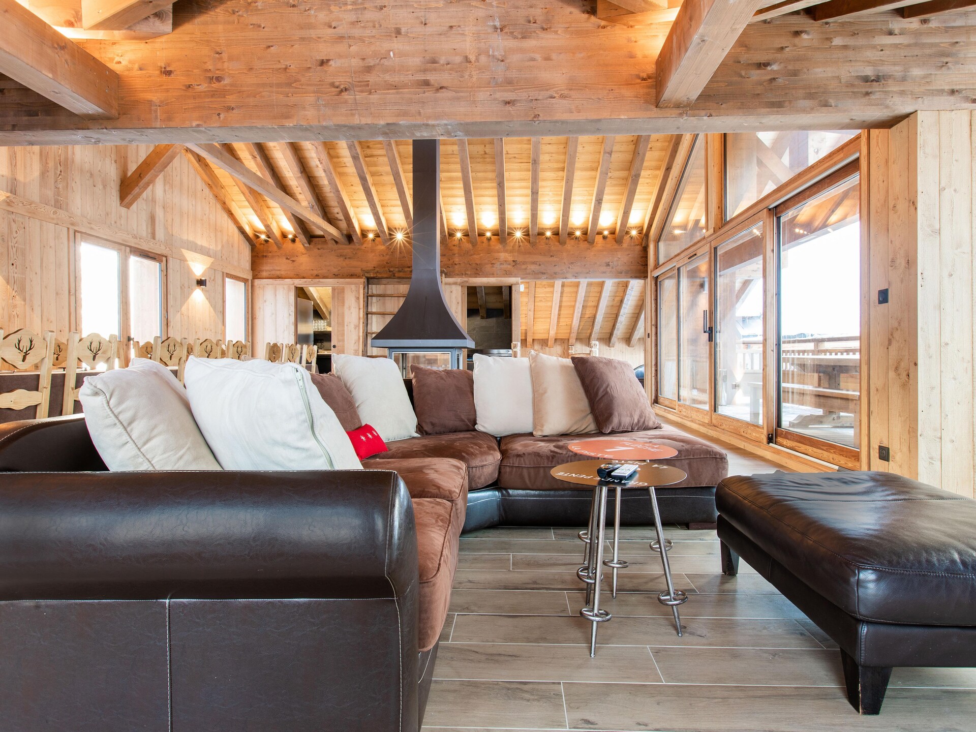 Chalet Le KB: Luxe voor 18 personen direct aan de piste in Champagny - foto 5