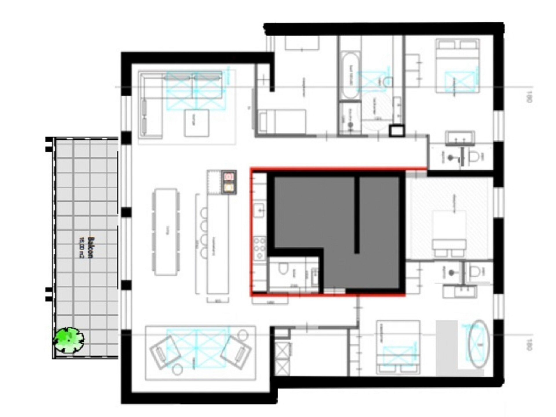Exclusief penthouse voor 8 personen in Abondance met gratis Multi Pass - foto 53