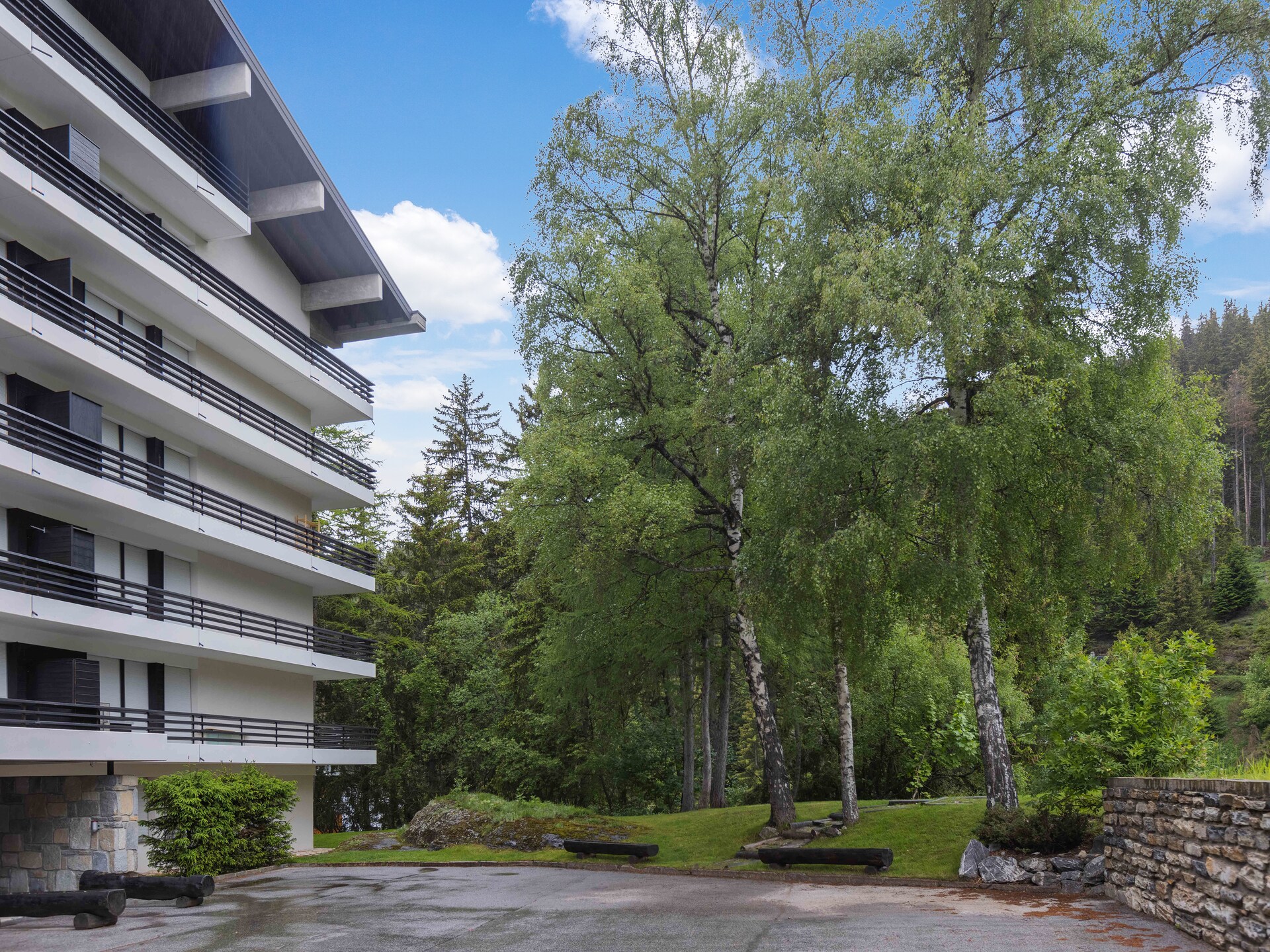 Cransalpin: luxe appartement met zwembad direct aan de piste in Crans-Montana - foto 9