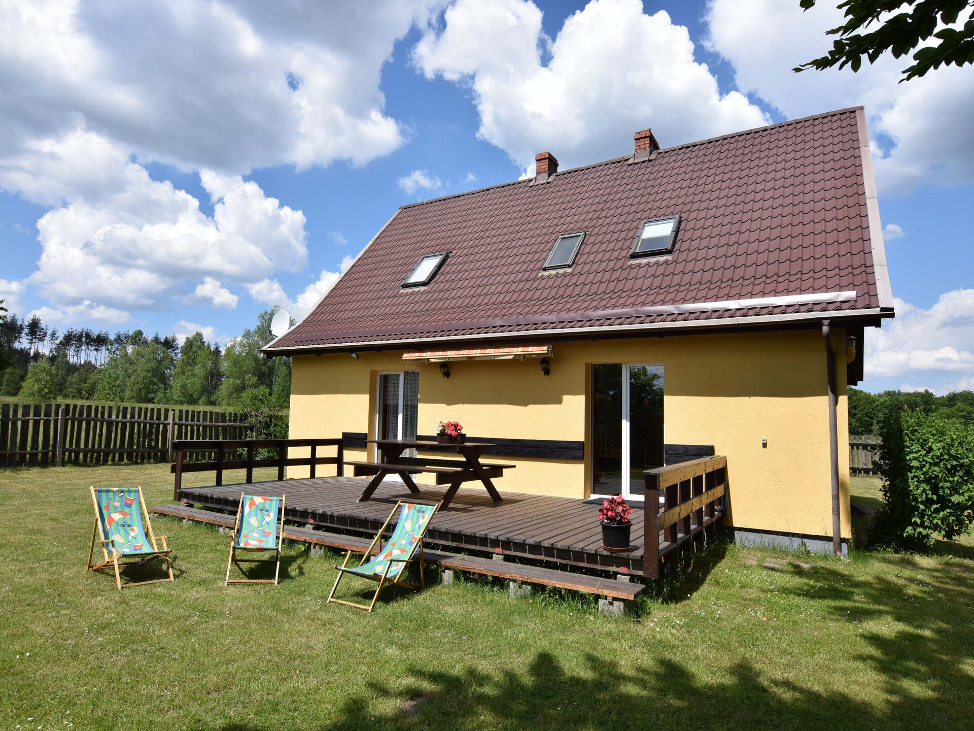 Ruim vakantiehuis voor 10 personen, 200m van het meer in Parchowo - foto 20