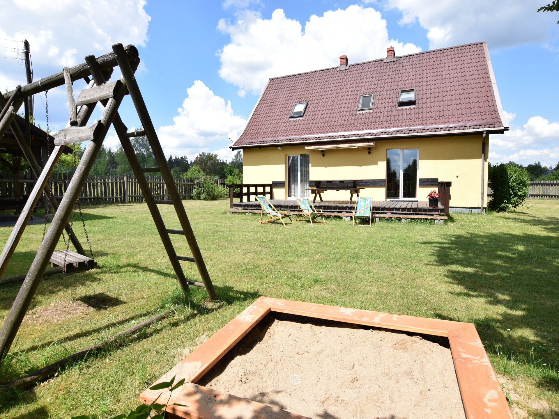 Ruim vakantiehuis voor 10 personen, 200m van het meer in Parchowo - foto 21
