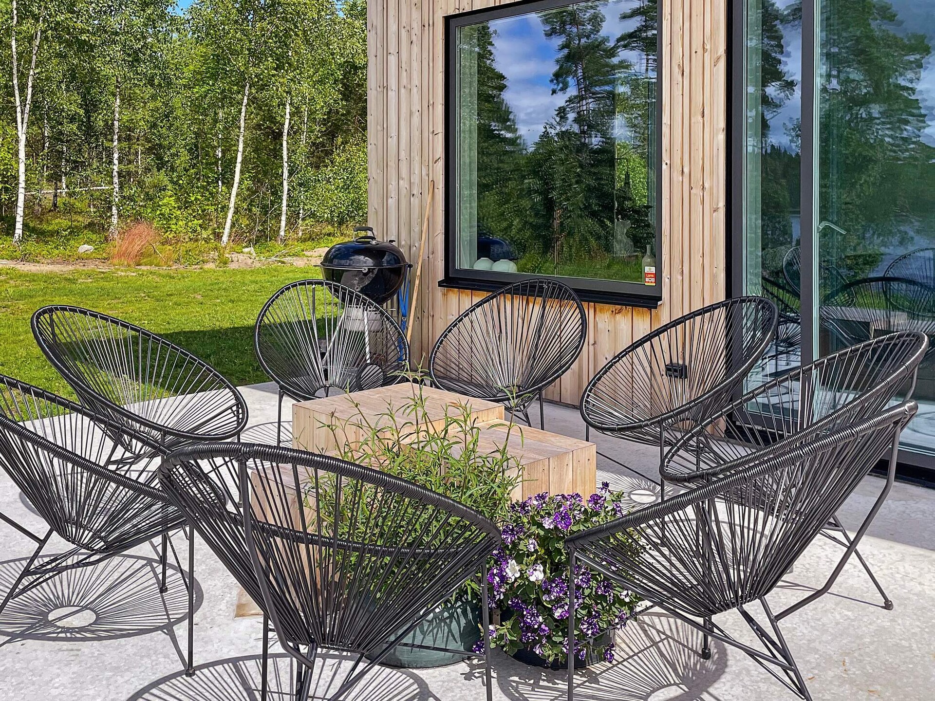 8-persoons vakantiehuis aan het meer in Håcksvik - foto 3