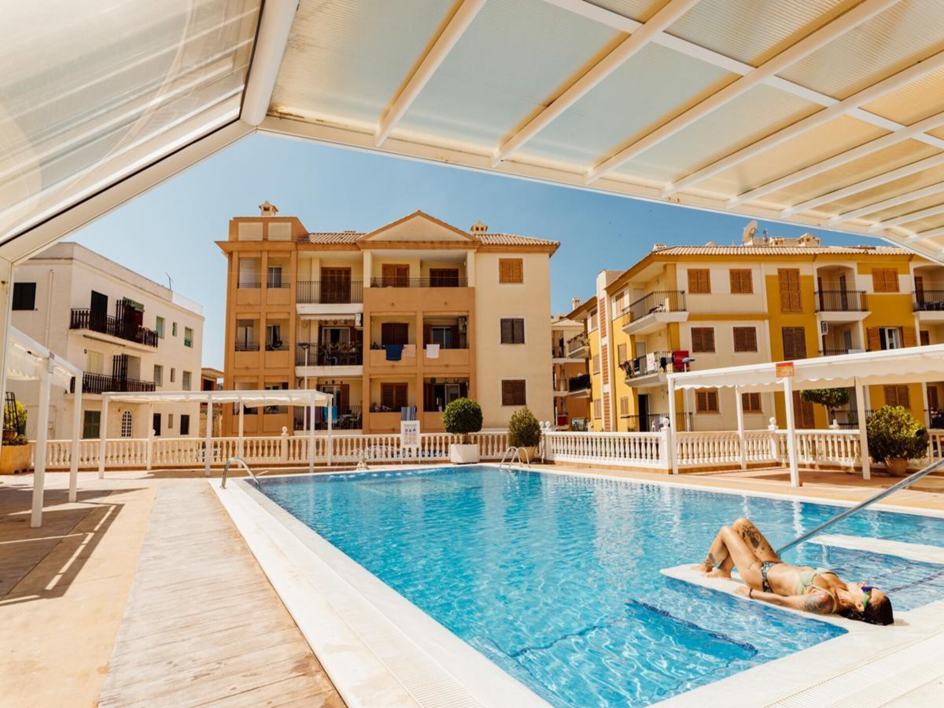 Appartement voor 7 aan de golfbaan, 50m van het strand in Puerto de Mazarrón - foto 1