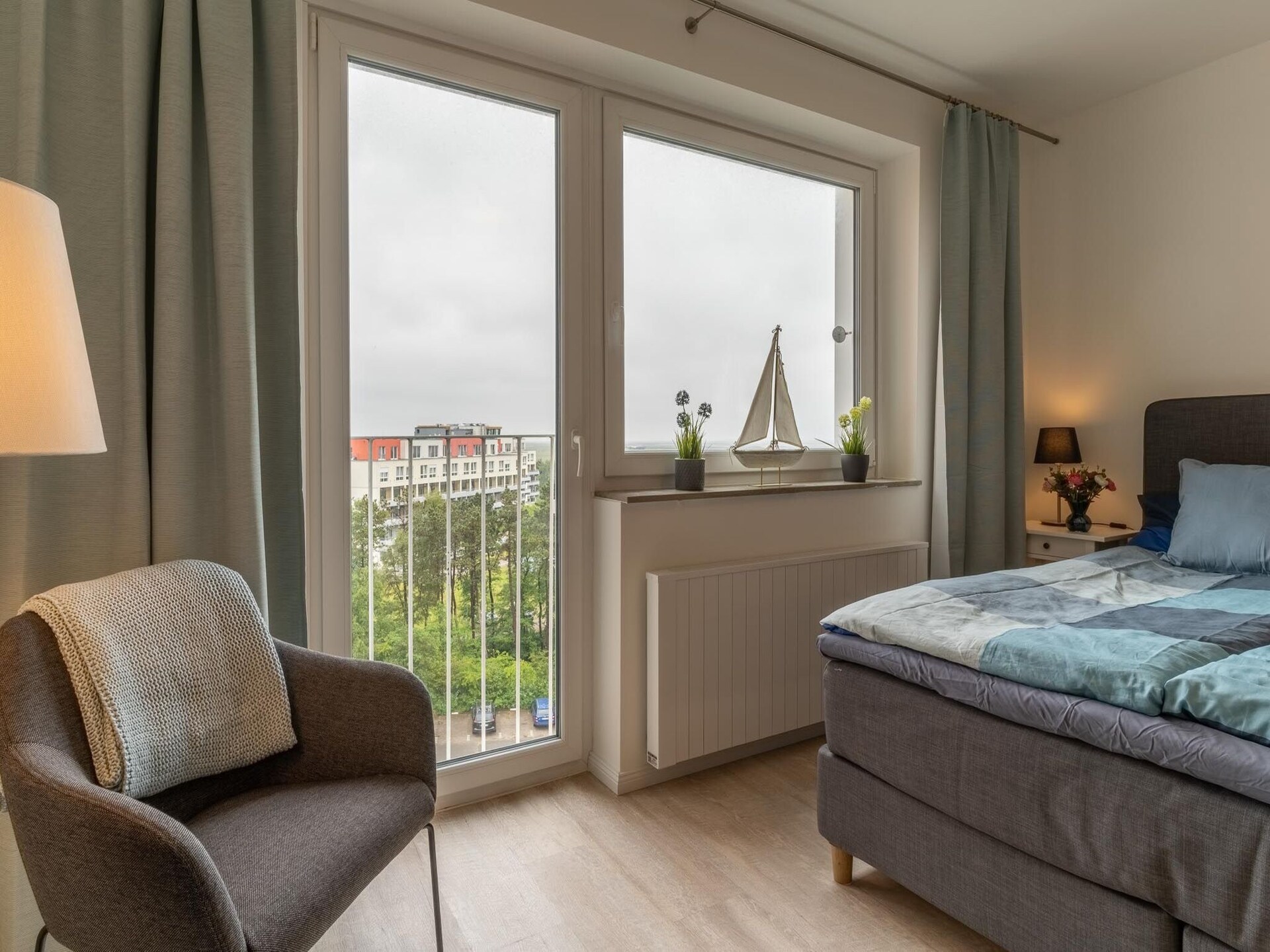Golfappartement St. Peter-Ording: Uitzicht, WLAN & Strand op 2 km - foto 10