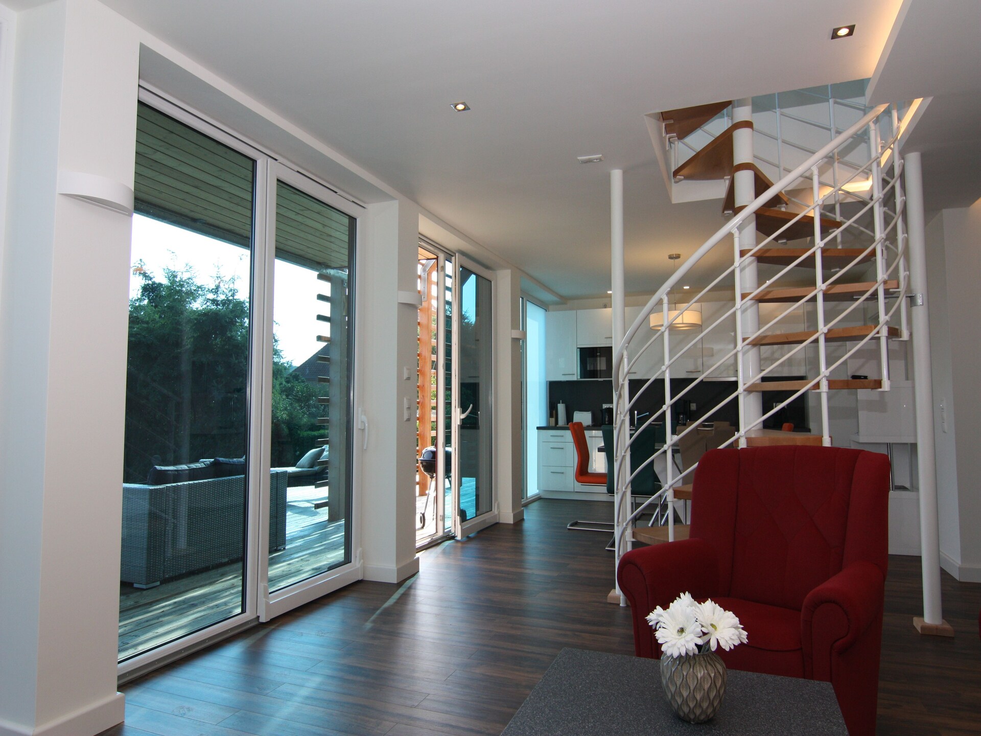 Vrijstaande chalet met privé sauna aan de golfbaan in Wendorf - foto 11