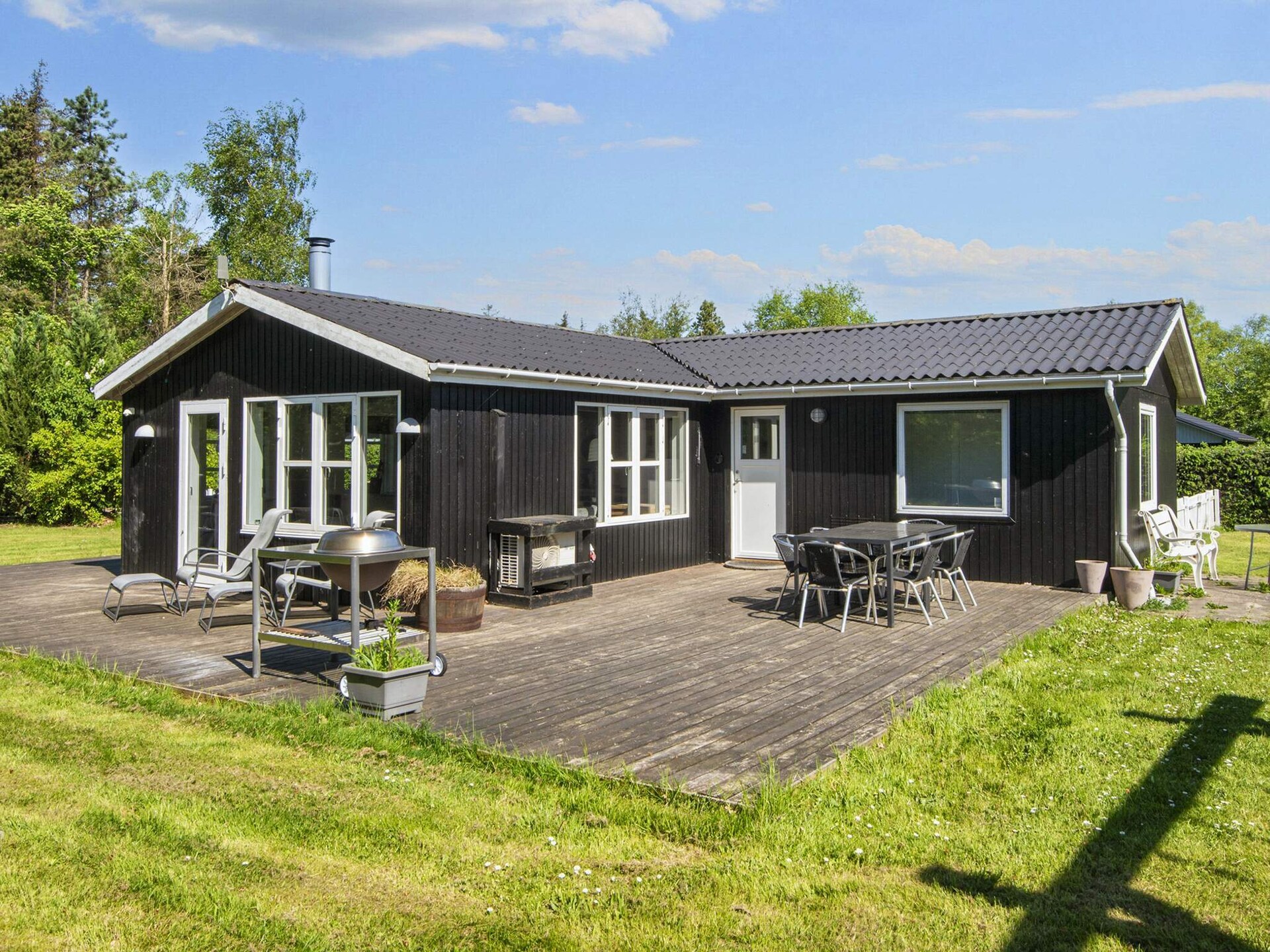 Op 550 m van zee: Rustig vakantiehuis voor 6 personen in Tarm - foto 40