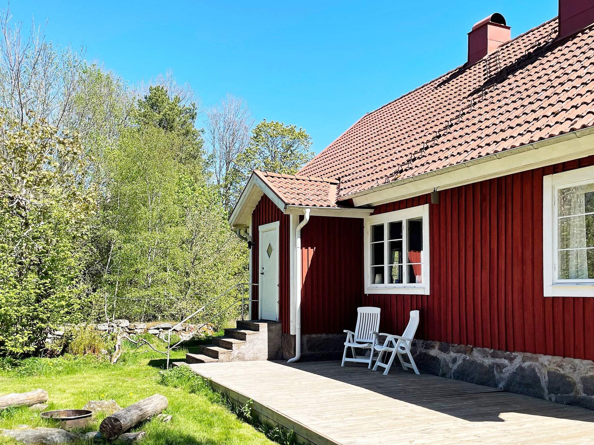 Vrijstaand vakantiehuis aan de golfbaan bij Hallabro met kano - foto 4