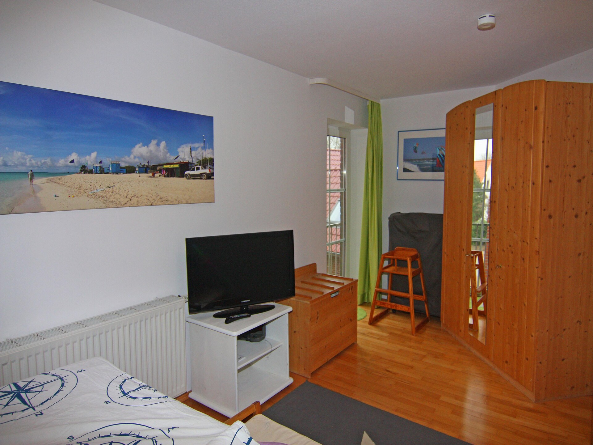 Licht appartement met Frans balkon in Orth, 5 km van strand - foto 18