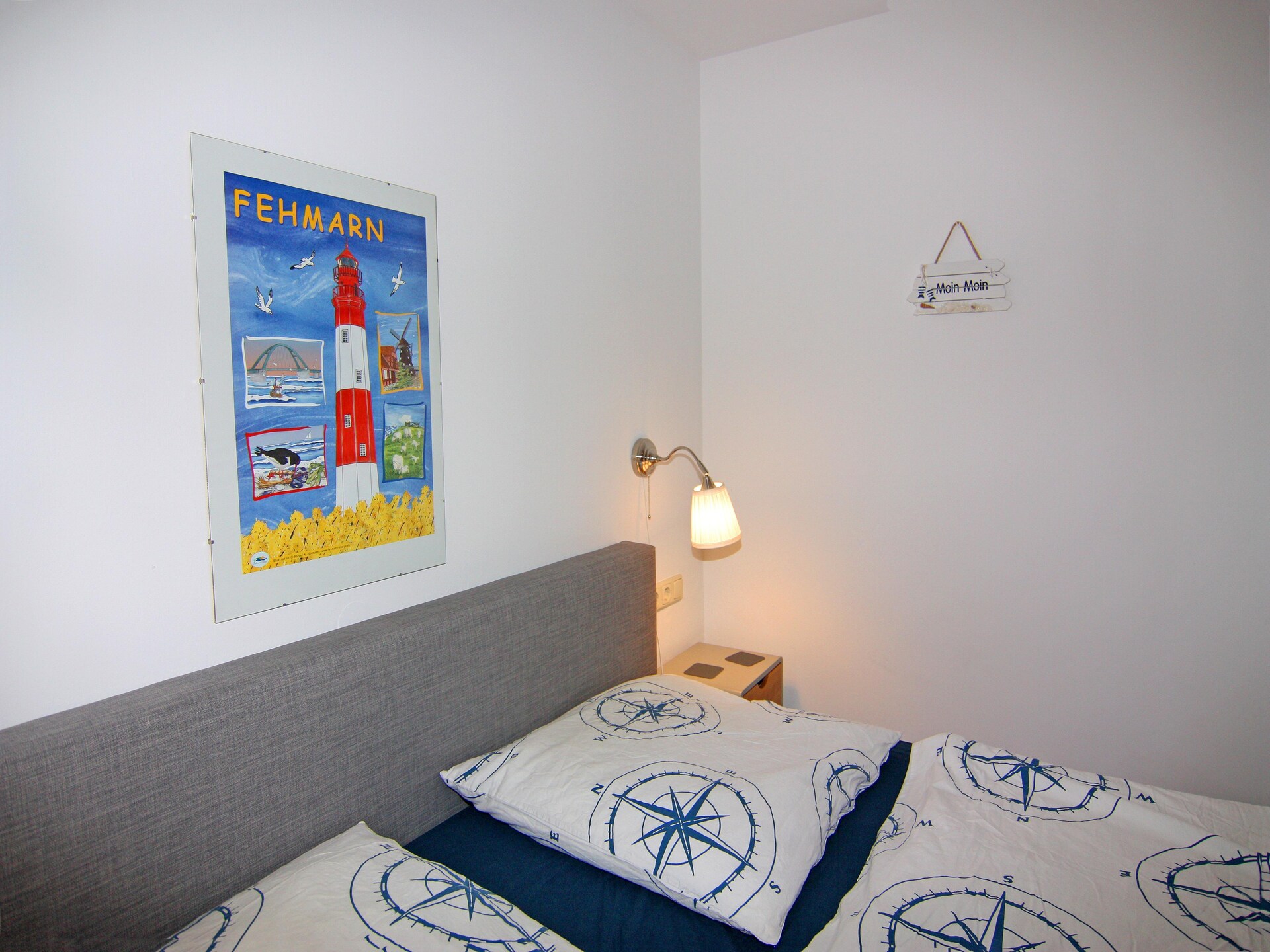 Licht appartement met Frans balkon in Orth, 5 km van strand - foto 20