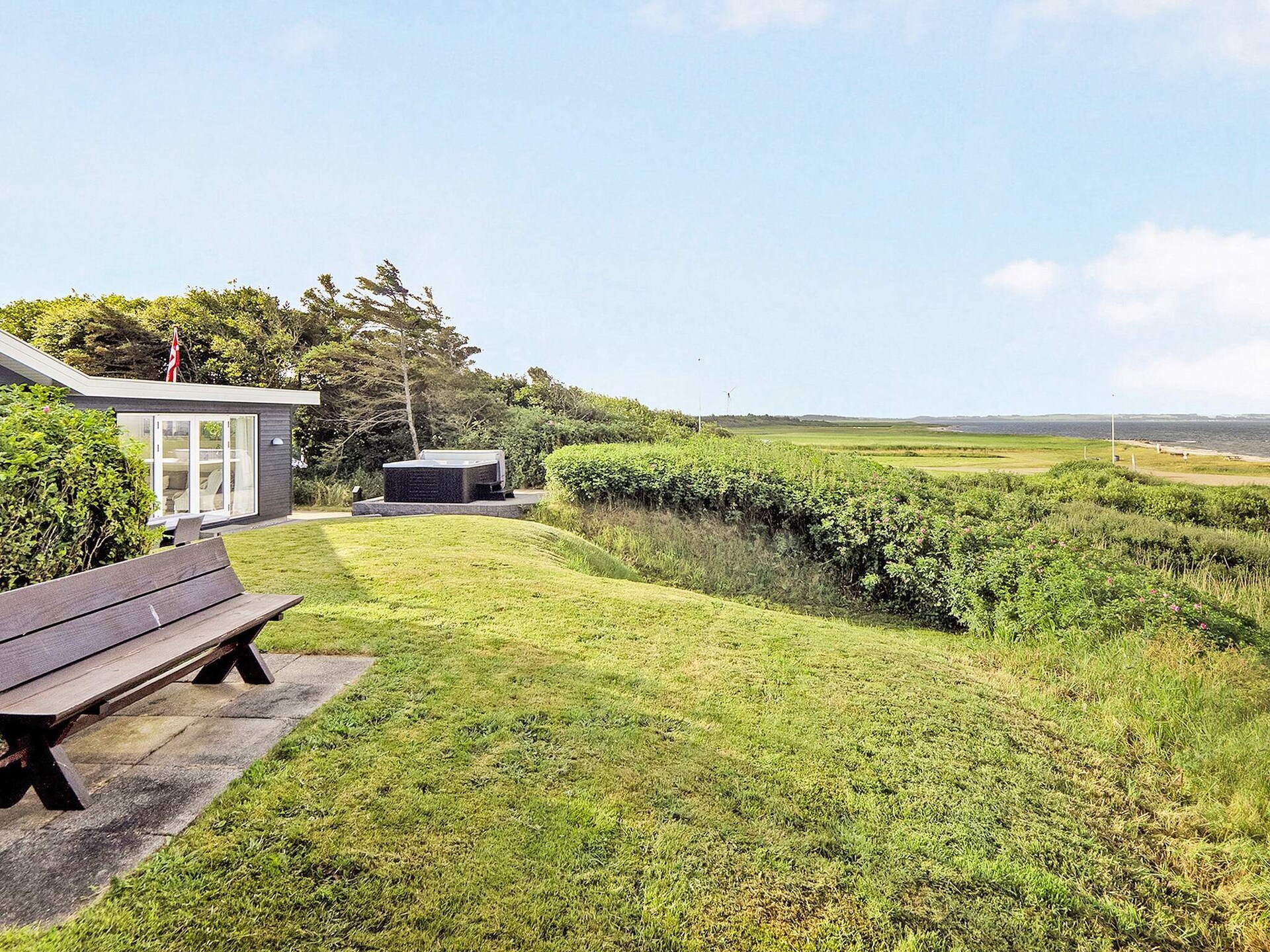 Aan zee: Licht vakantiehuis in Vinderup met buitenwhirlpool - foto 6