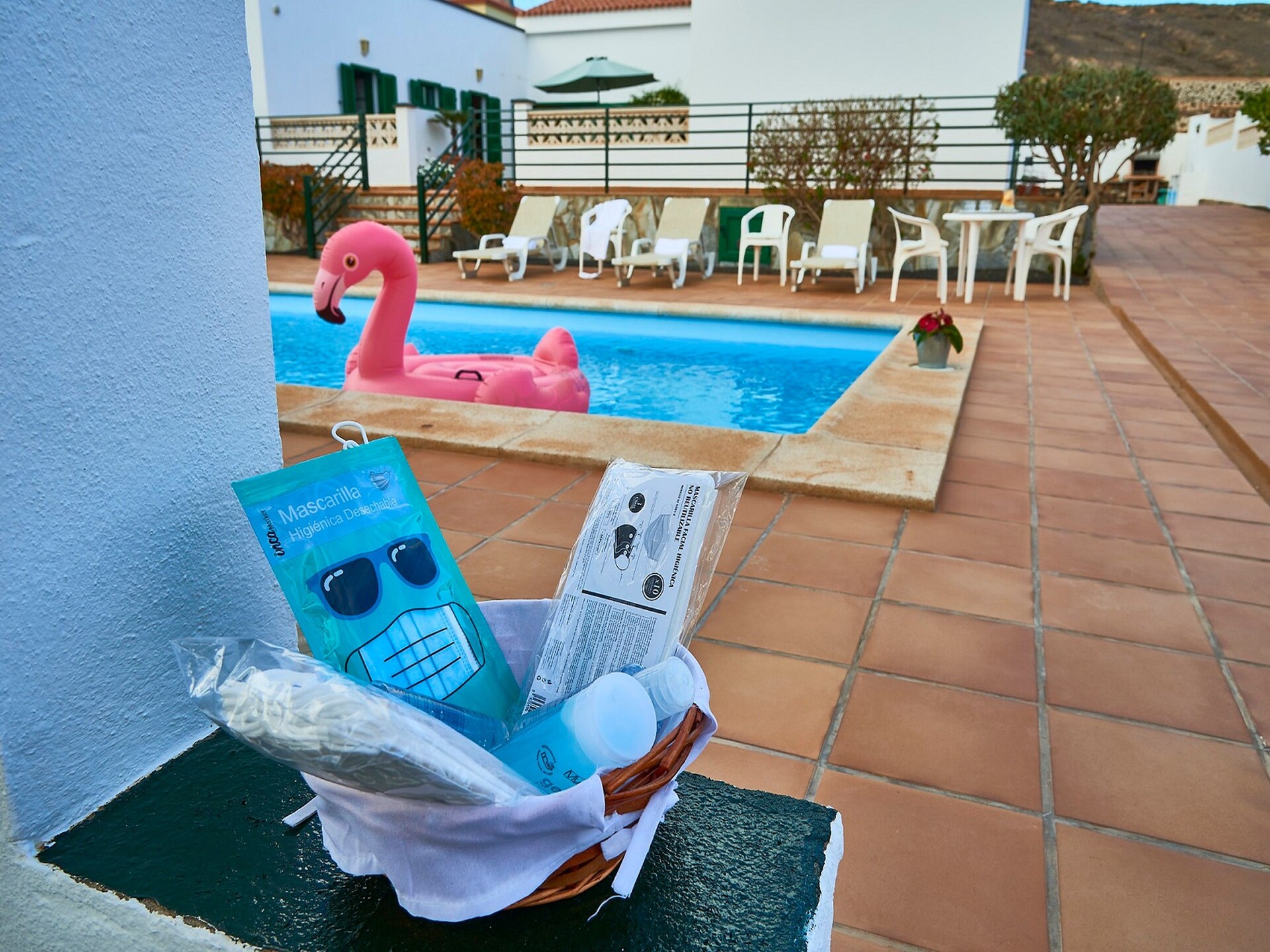 Ruim vakantiehuis met privézwembad en uitzicht op vulkaan bij La Oliva - foto 7