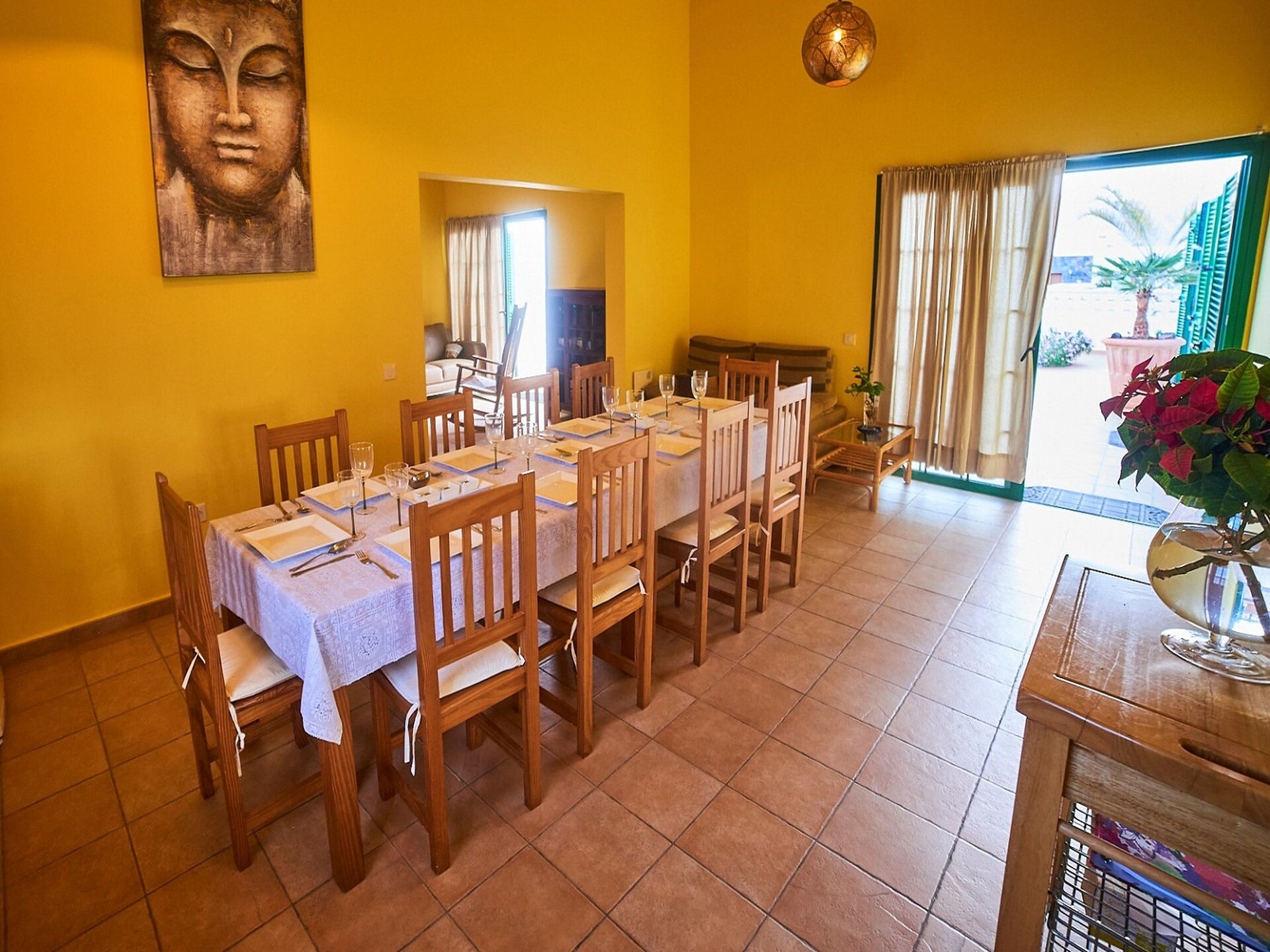 Ruim vakantiehuis met privézwembad en uitzicht op vulkaan bij La Oliva - foto 3