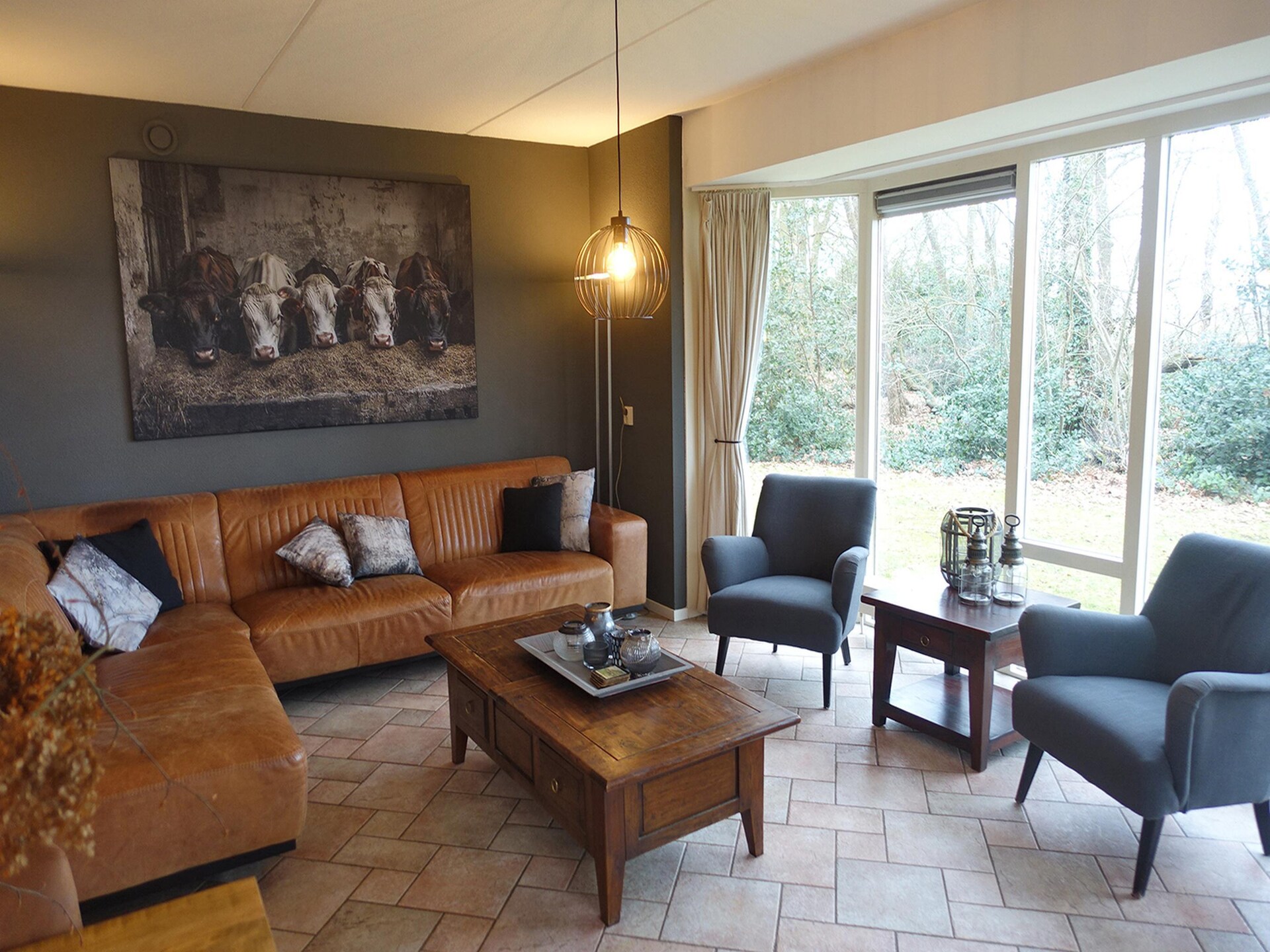 Buitenplaats Berg en Bos 4: Vrijstaand vakantiehuis voor 10 personen in bosrijk Lemele - foto 9
