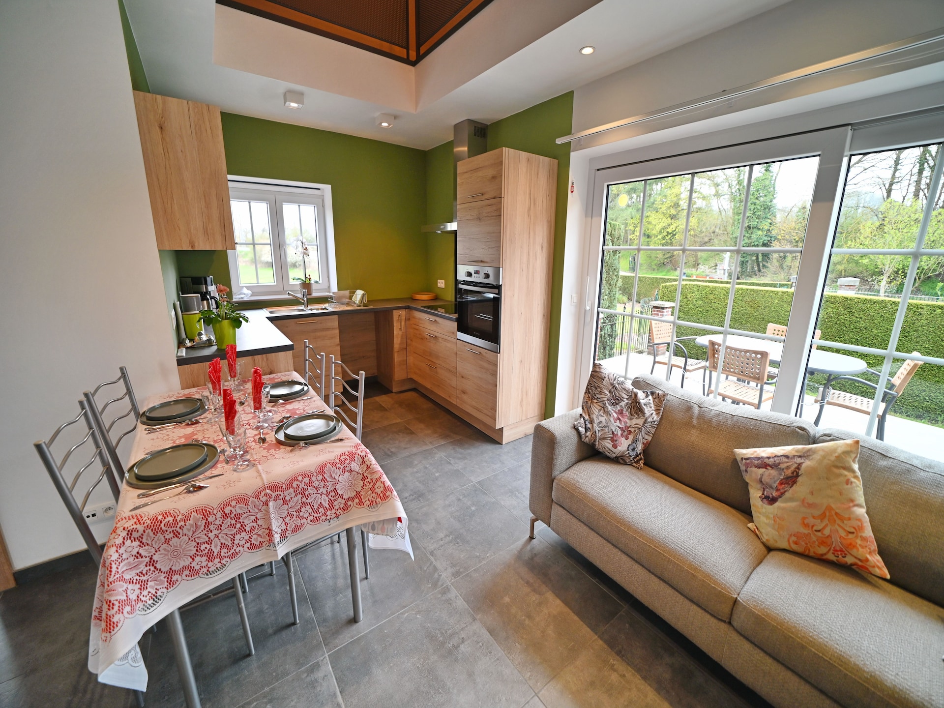 4-persoons vakantiehuis met mezzanine aan de Ourthe in Monville - foto 6