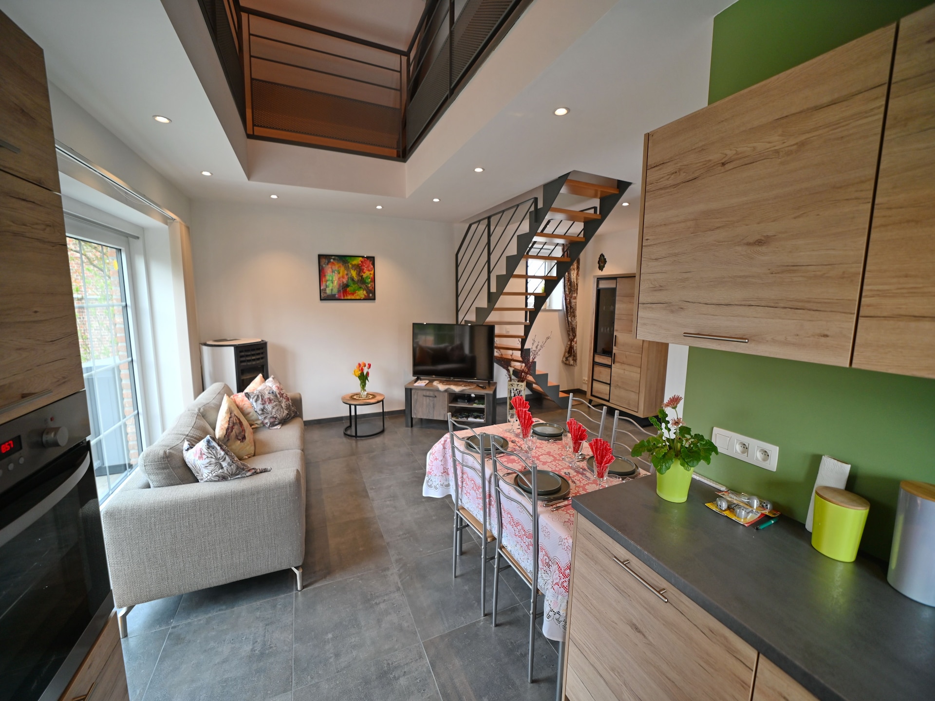 4-persoons vakantiehuis met mezzanine aan de Ourthe in Monville - foto 8