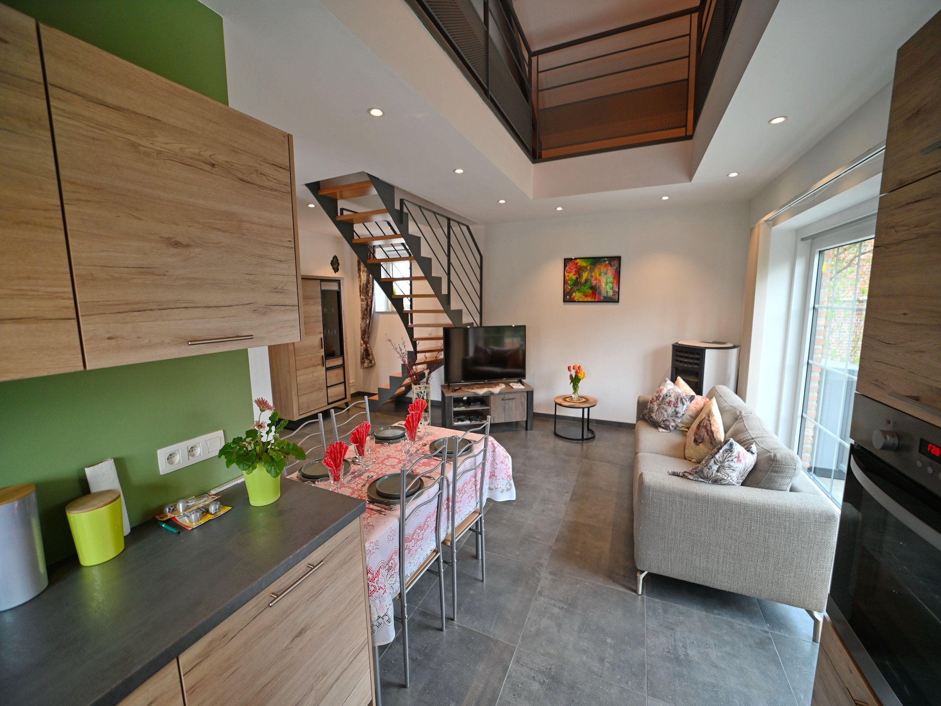 4-persoons vakantiehuis met mezzanine aan de Ourthe in Monville - foto 23