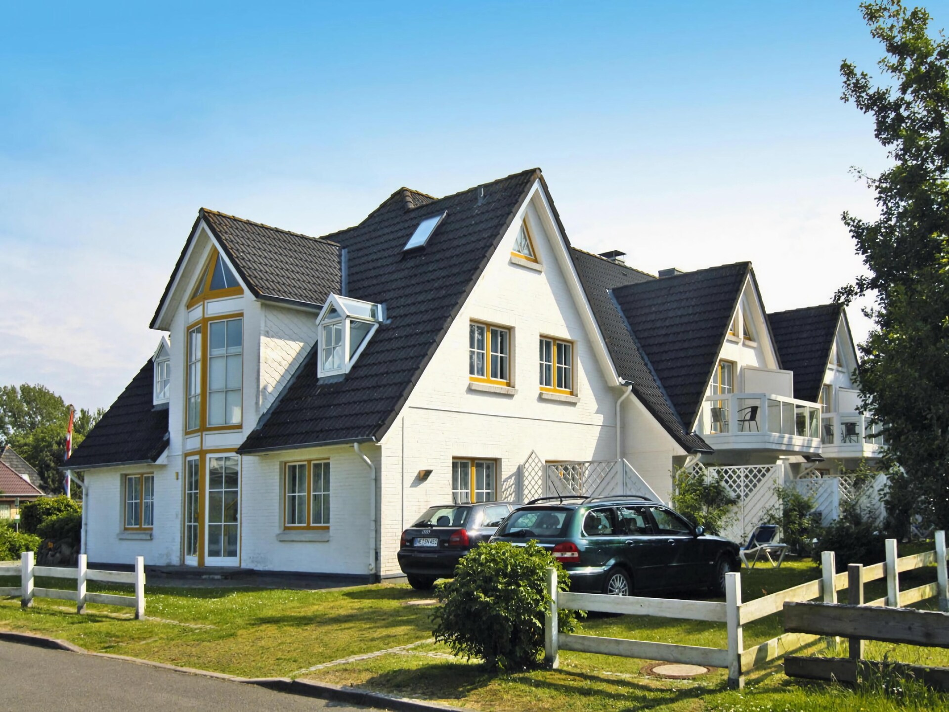 Licht appartement in Ording, 1 km van het 12 km lange strand - foto 1