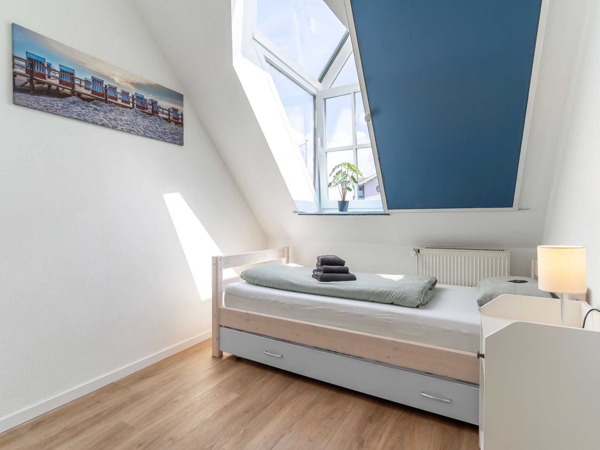 Licht appartement in Ording, 1 km van het 12 km lange strand - foto 13