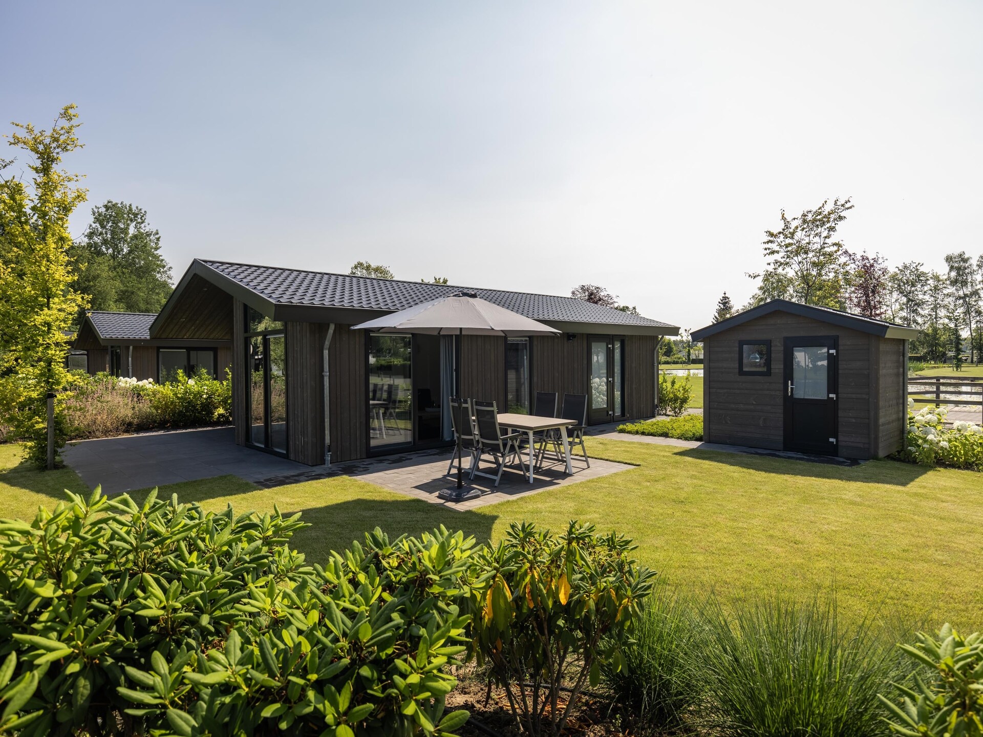 Modern chalet aan vijver in Veldhoven, huisdier- en kindvriendelijk - foto 15